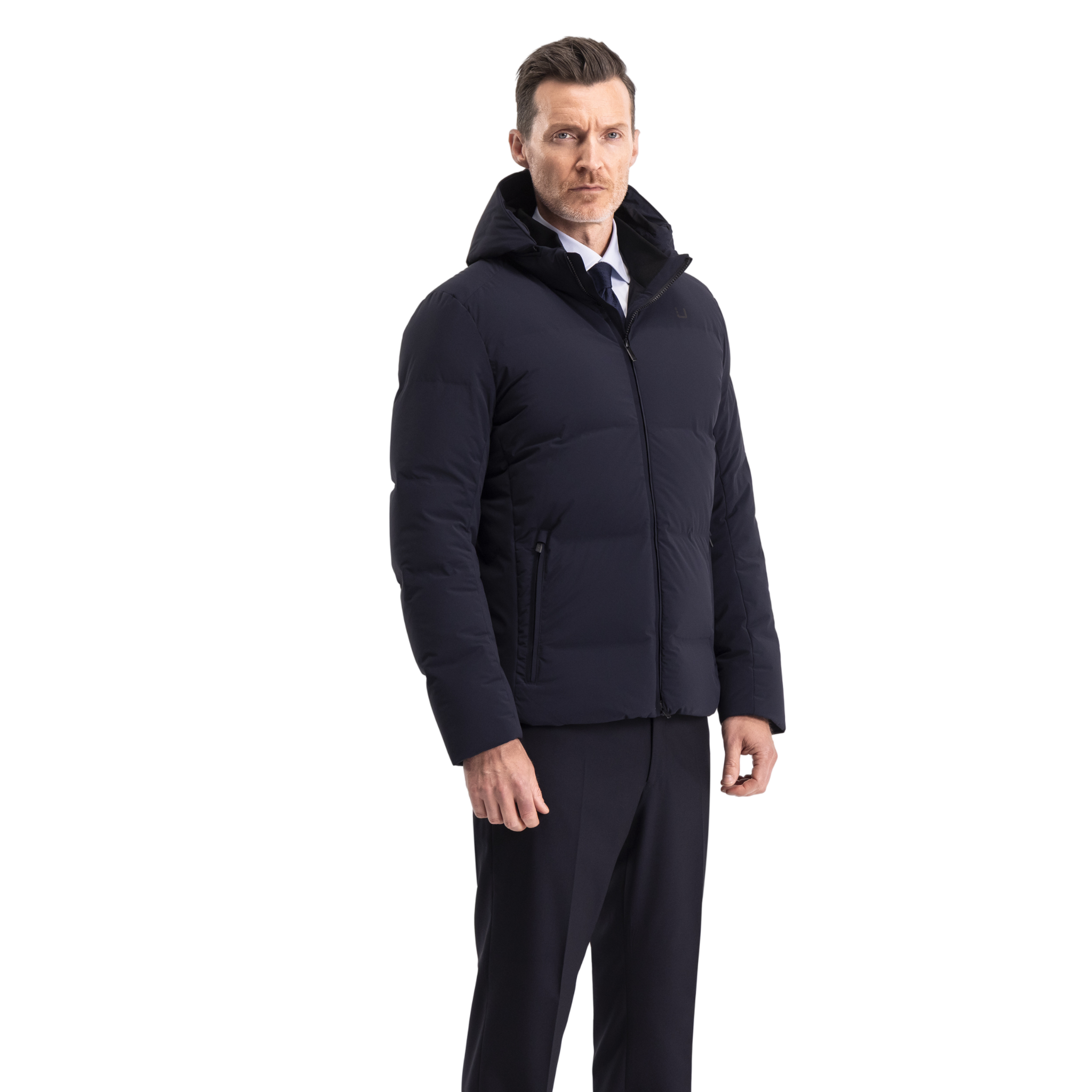 Mens UBR Navy Bolt XP Down Jacket