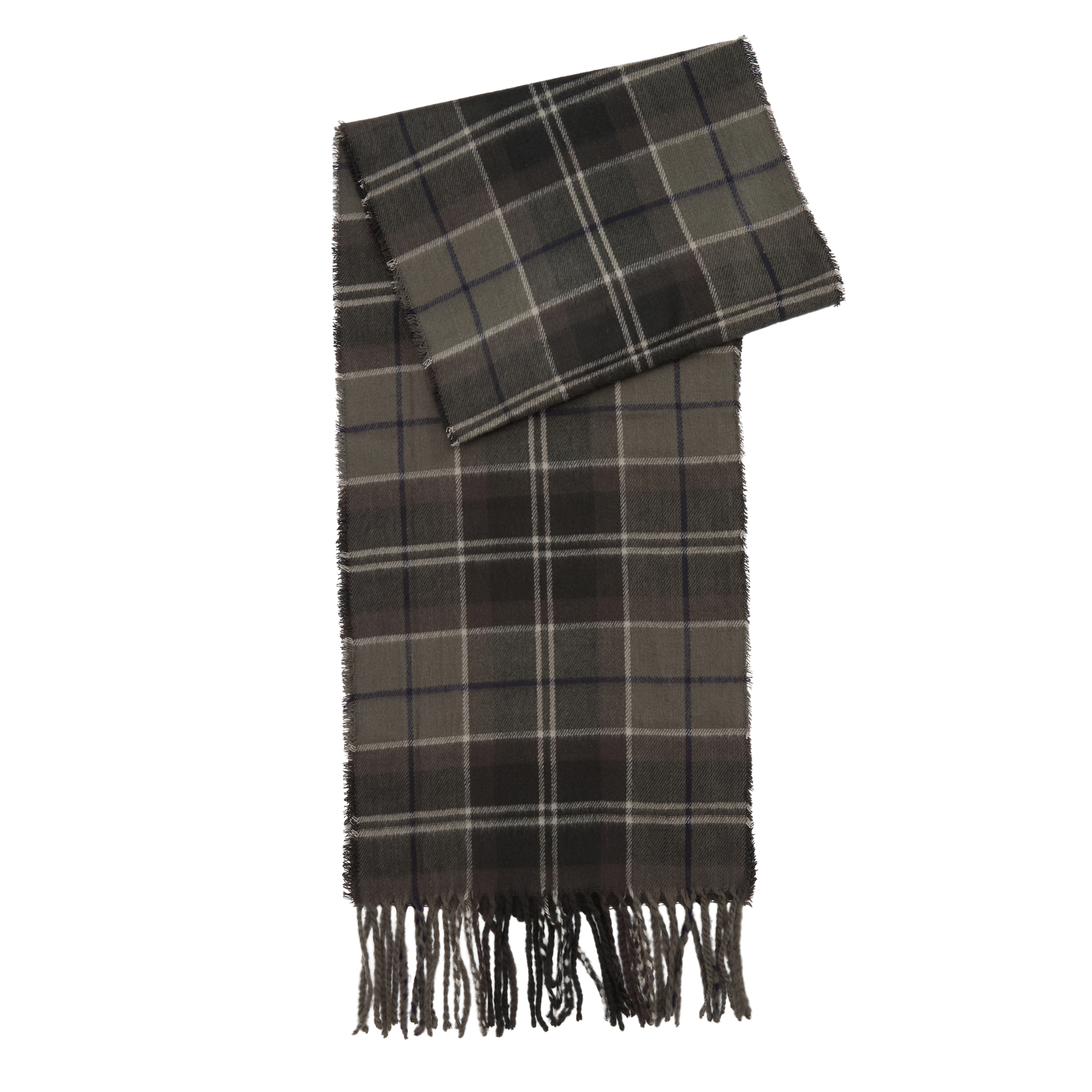 Mens Barbour International Black Sweeper Beanie & Scarf Gift Set