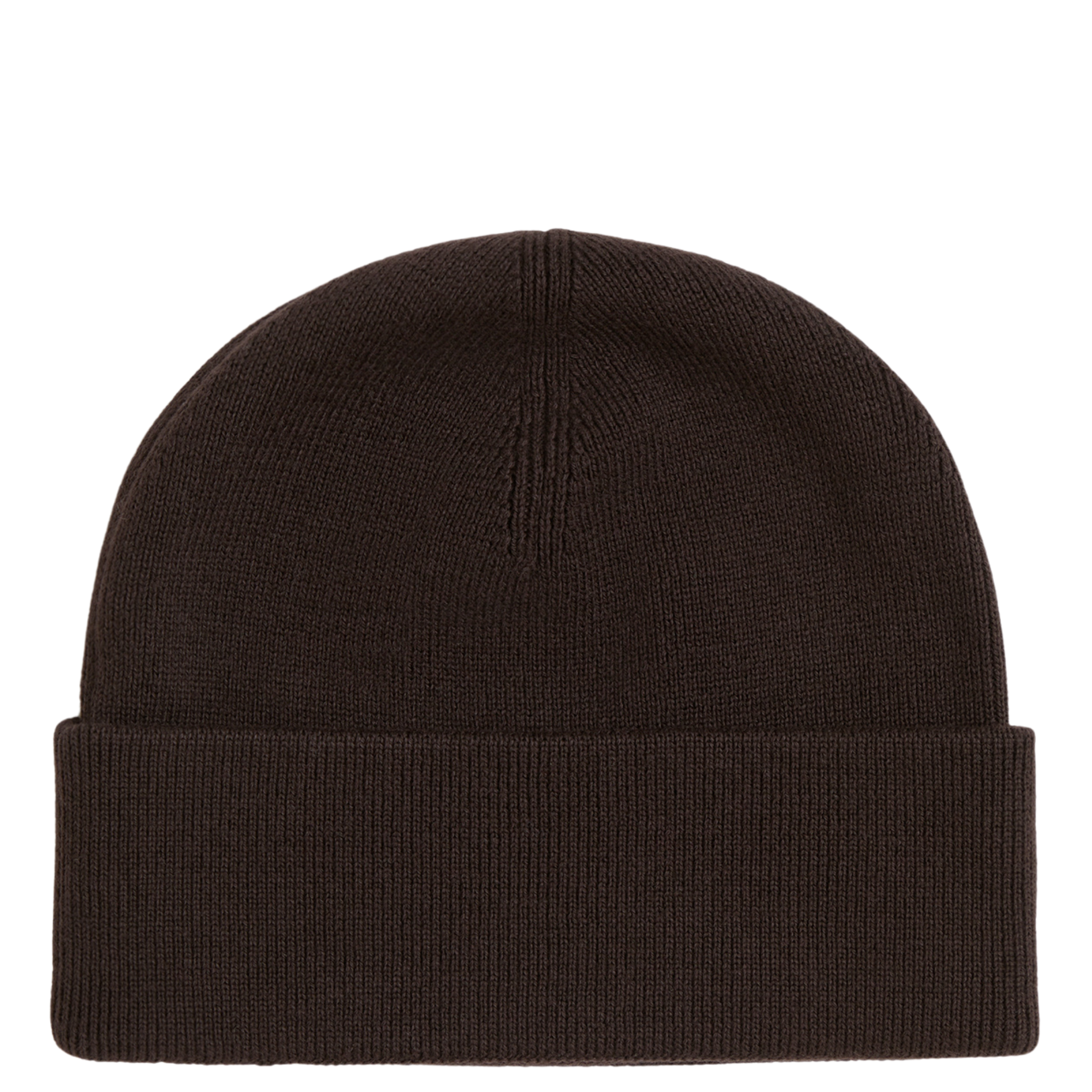 Mens Fred Perry Rich Brown/Black Classic Merino Beanie