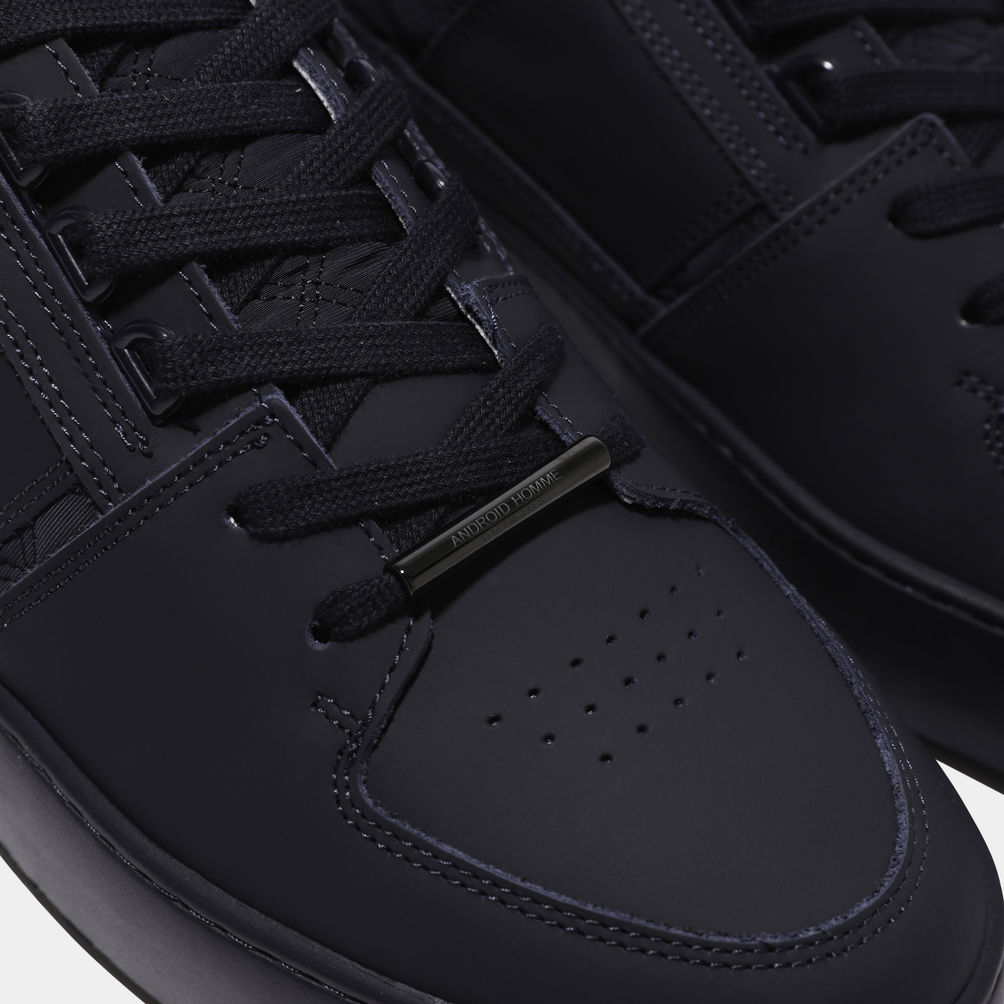 Mens Android Homme Ink Point Dume Low Rubber Stitch Trainers