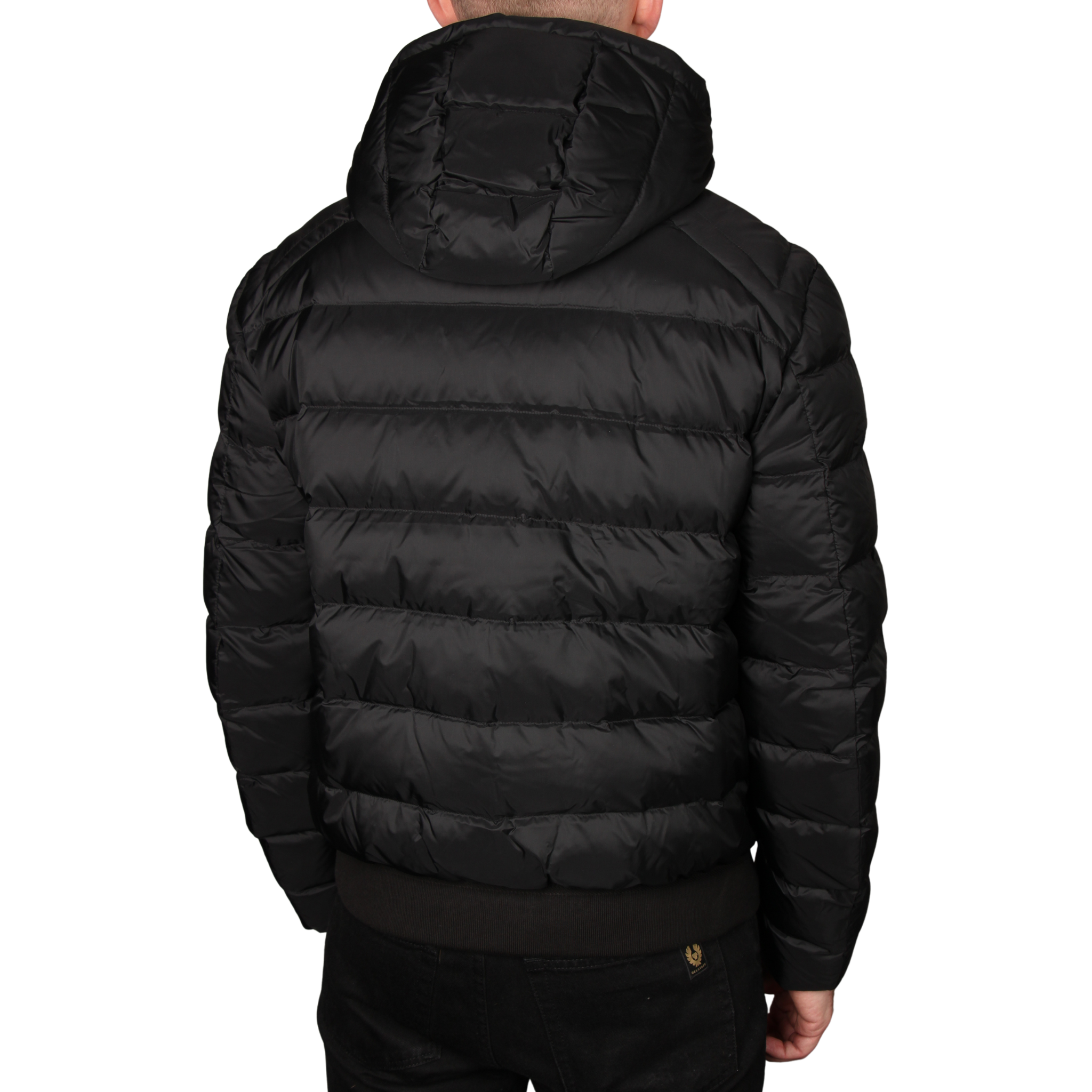 Mens Belstaff Black Compact Padded Jacket