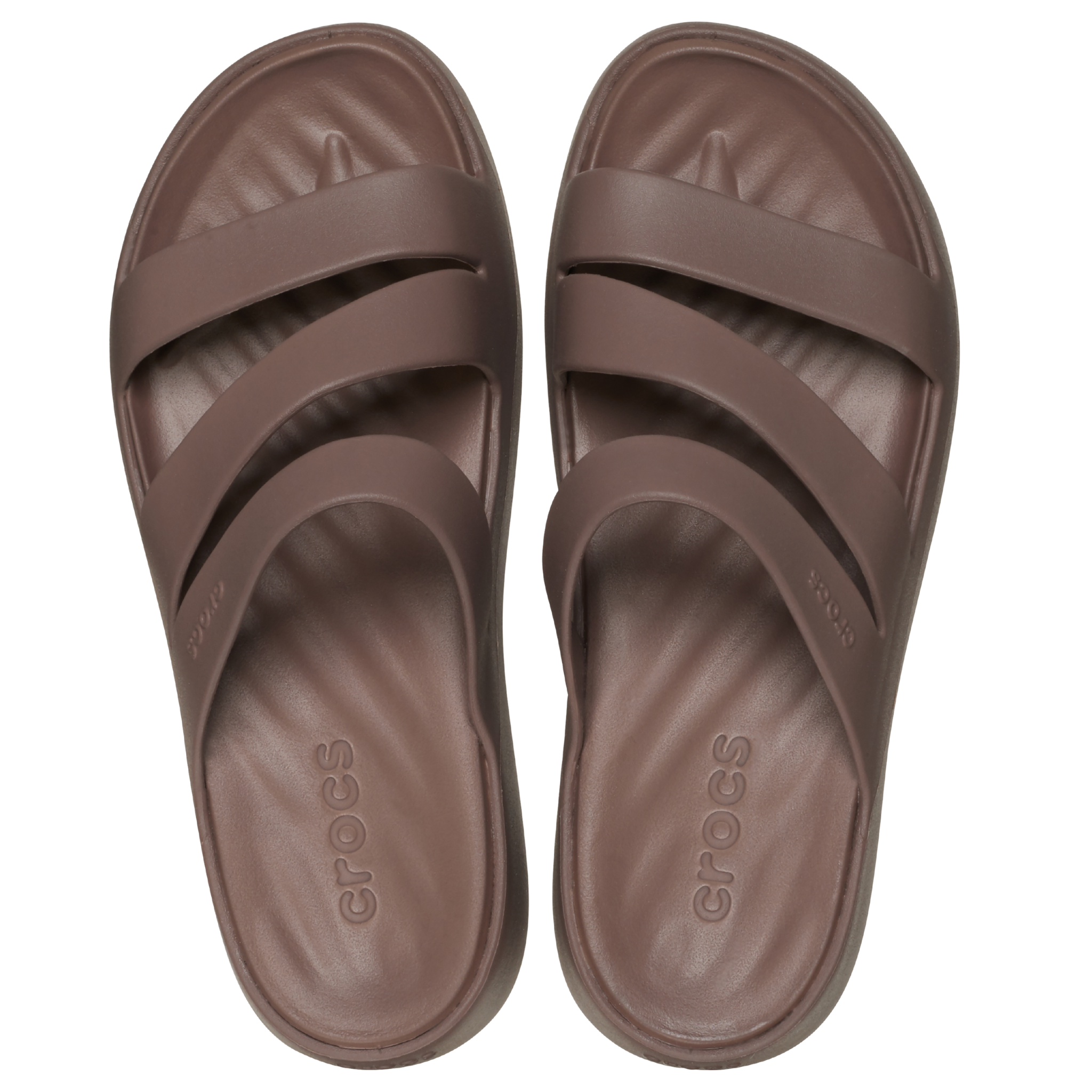 Womens Crocs Truffle Getaway Strappy Sandals