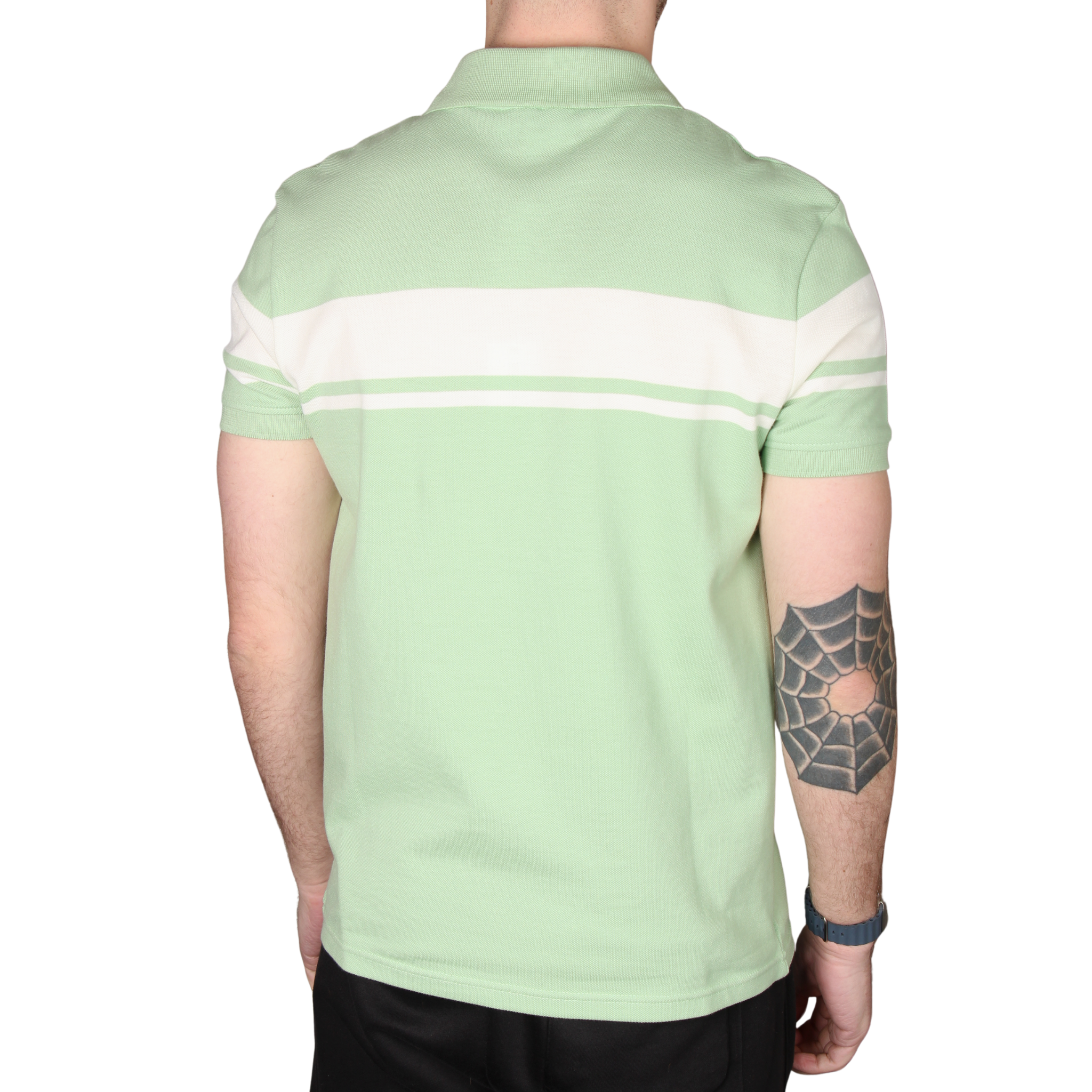 Mens Sergio Tacchini Quiet Green/Gardenia Young Line S/s Polo Shirt