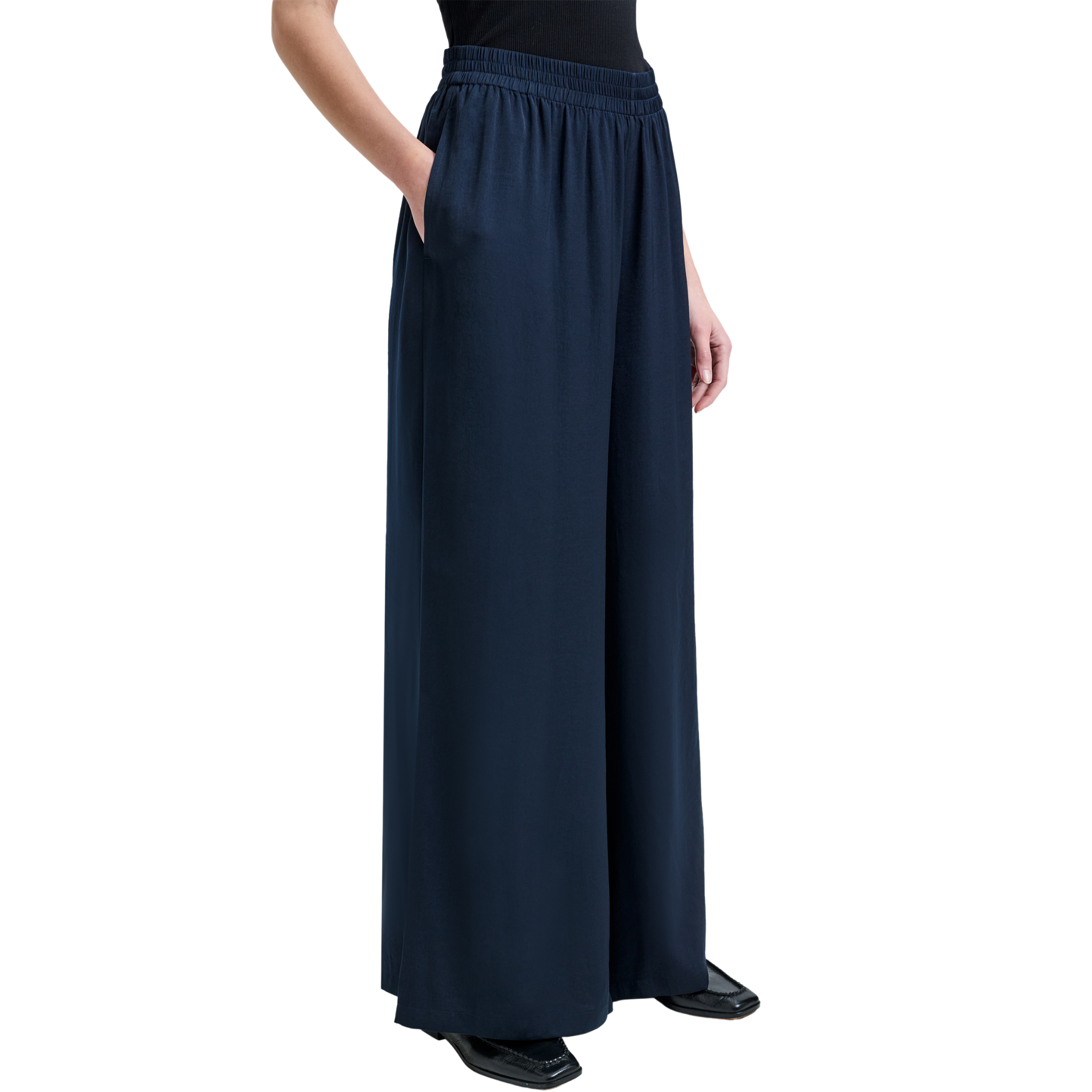 Womens French Connection New Navy Damasco Trousers