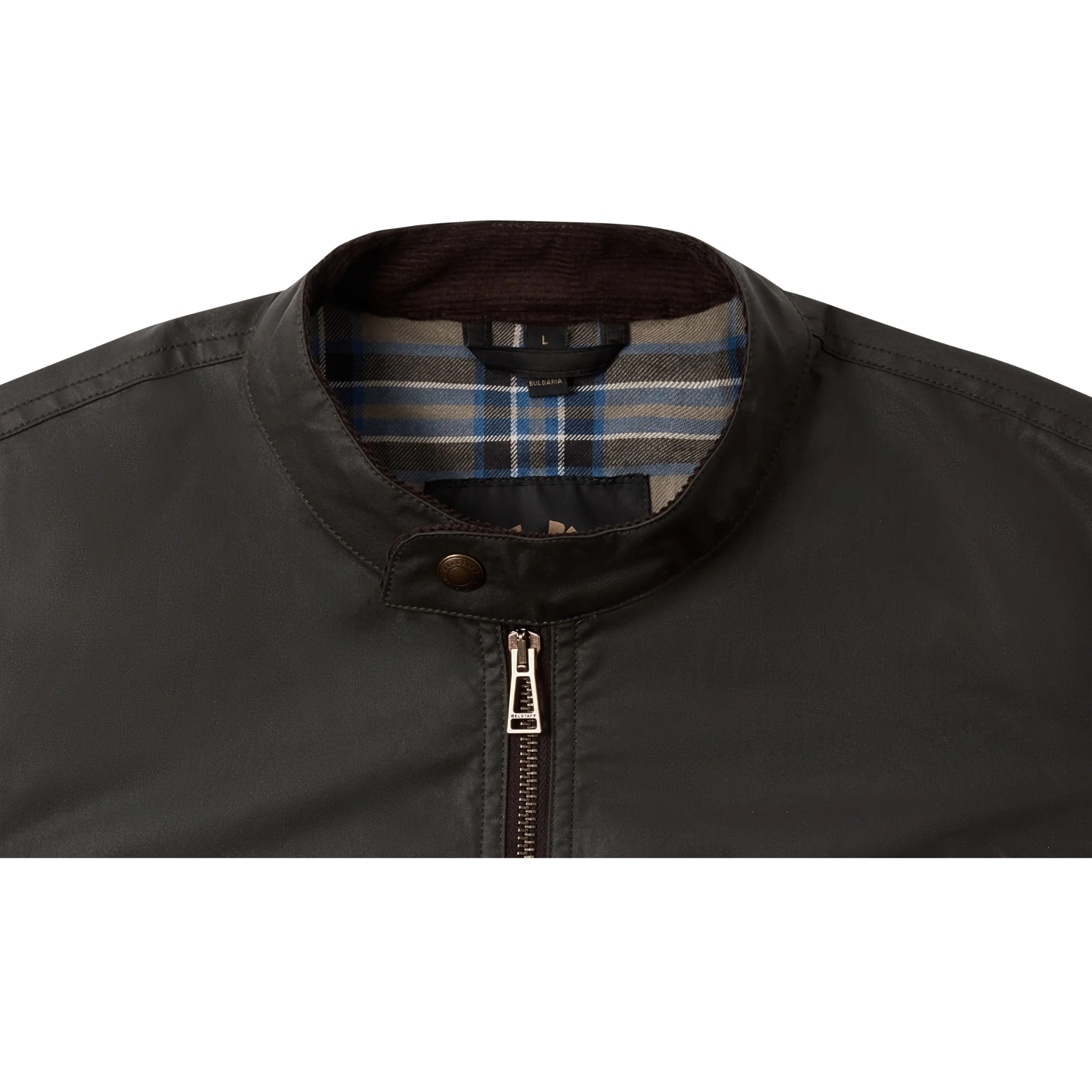 Mens Belstaff Faded Olive Sideline Waxed Cotton Jacket