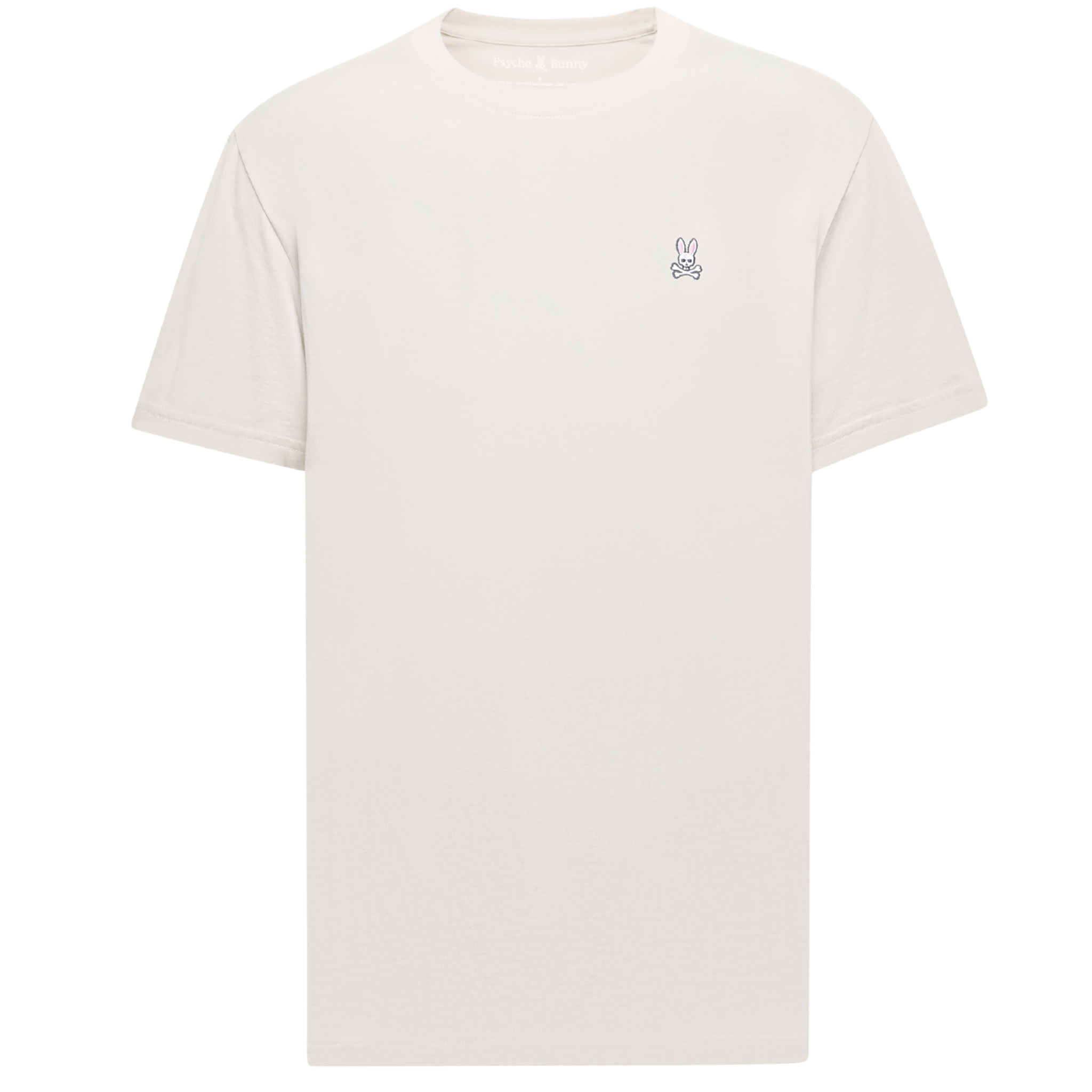 Mens Psycho Bunny Natural Linen Classic S/s T Shirt