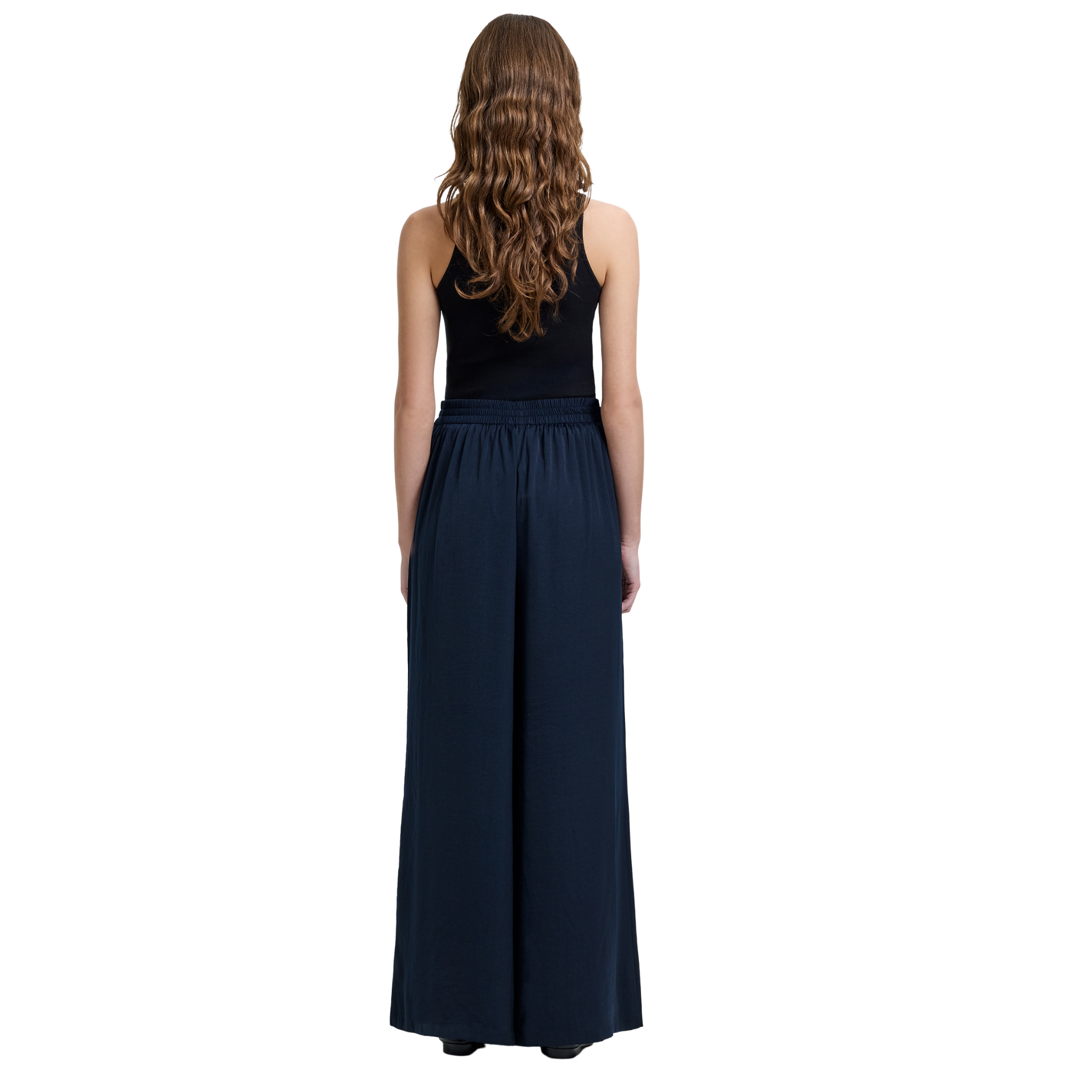 Womens French Connection New Navy Damasco Trousers
