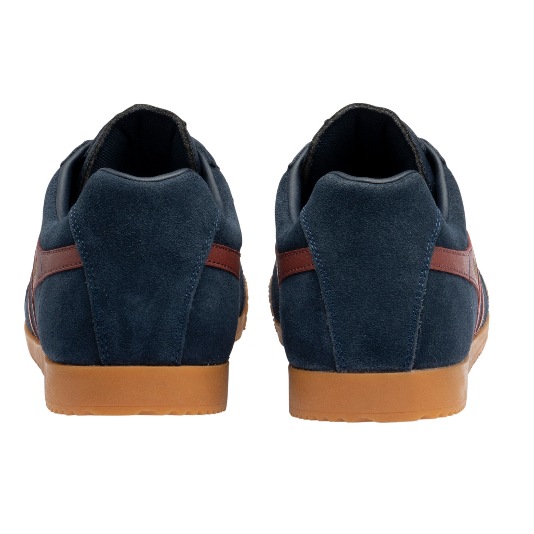 Mens Gola Navy/Red/Ochre Harrier Trainers