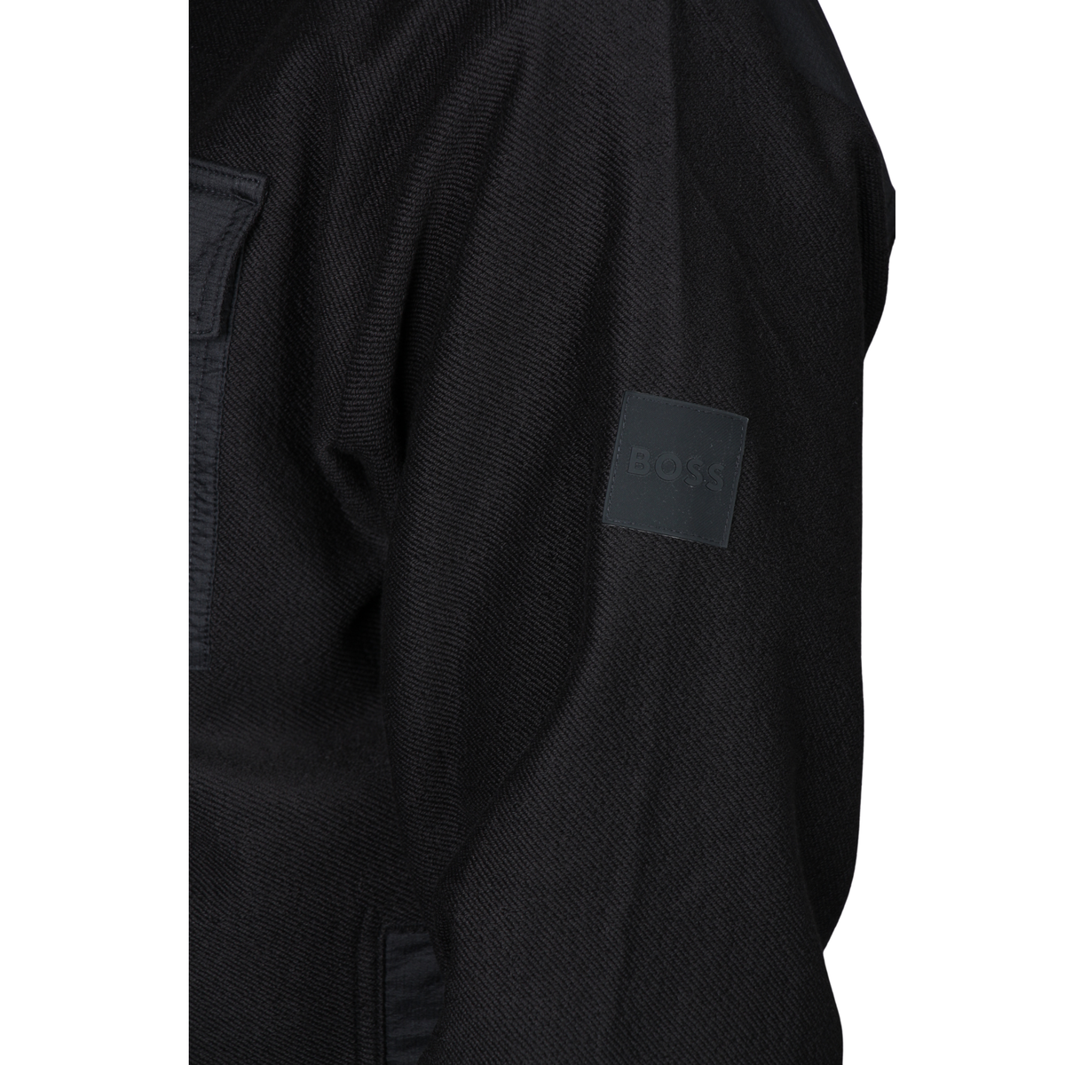 Mens BOSS Black Ze_Urban Jersey Jacket