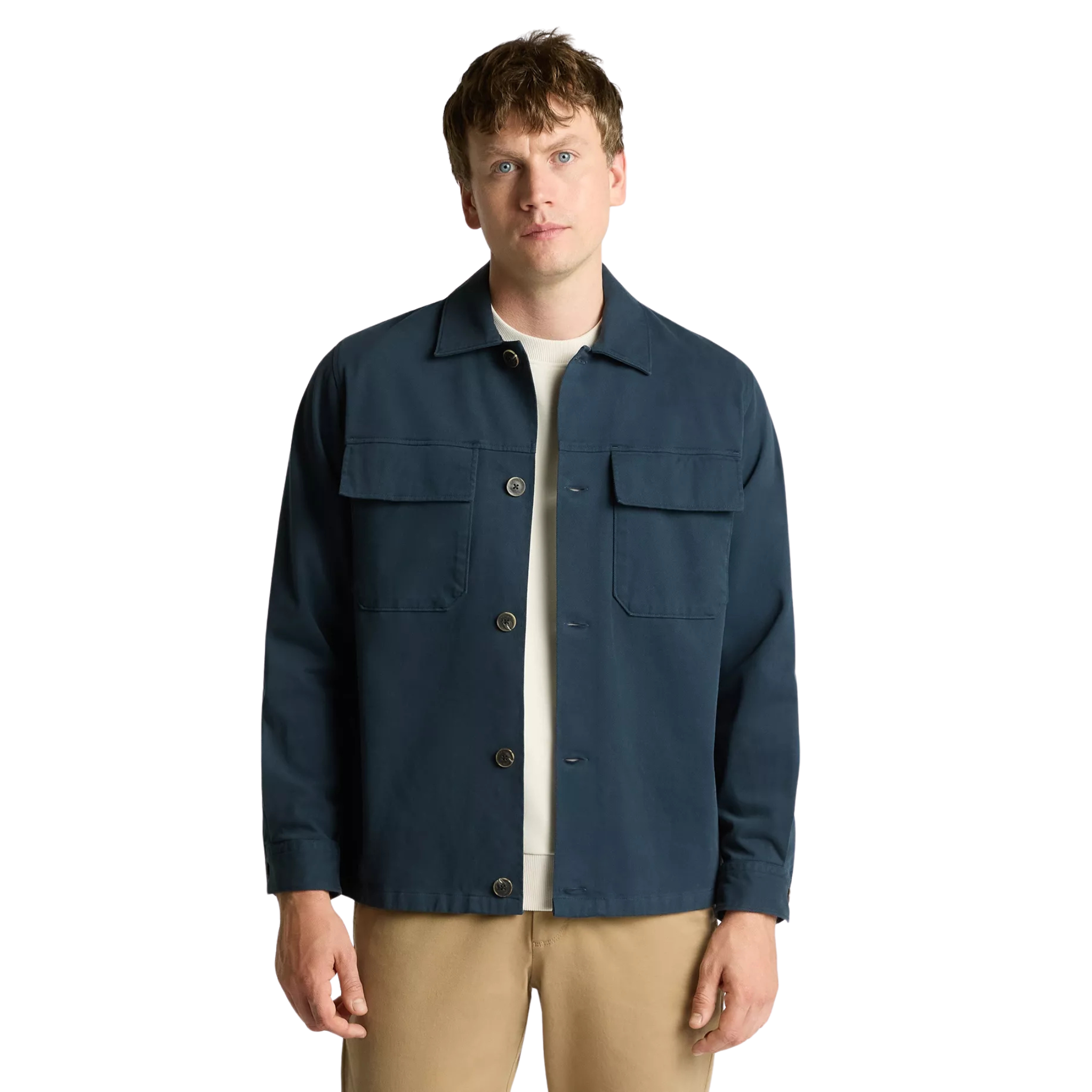 Mens Remus Uomo Dark Blue Paolo Overshirt