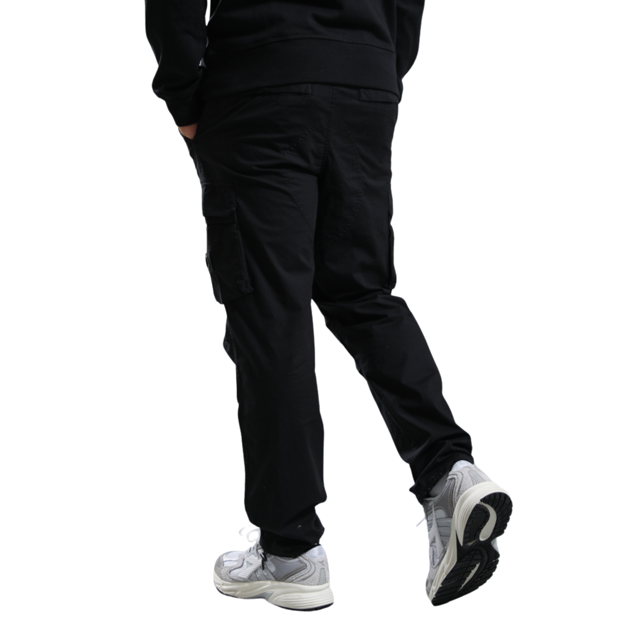 Mens Marshall Artist Black Terrain Cargo Pants
