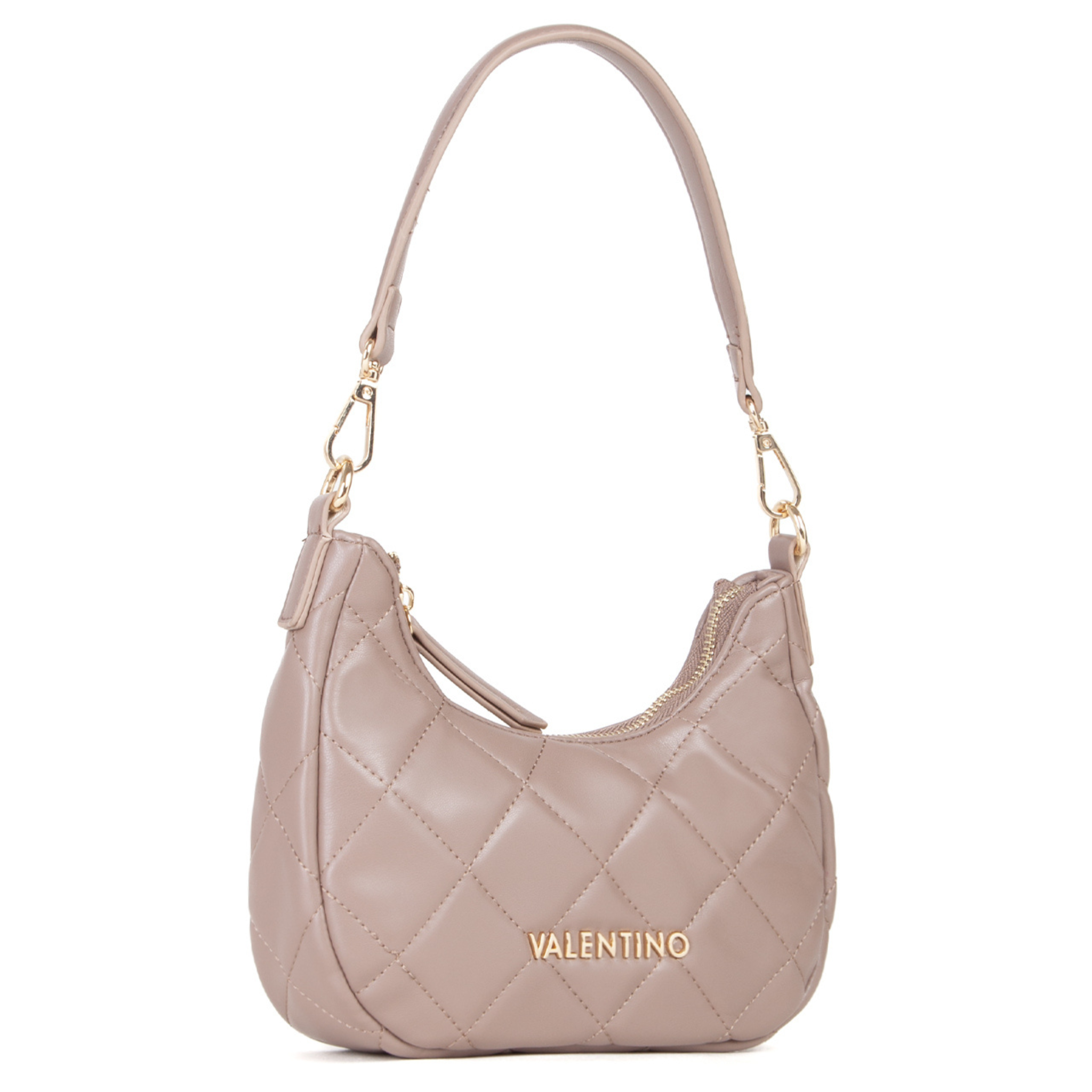 Womens Valentino Taupe Ocarina Hobo Bag