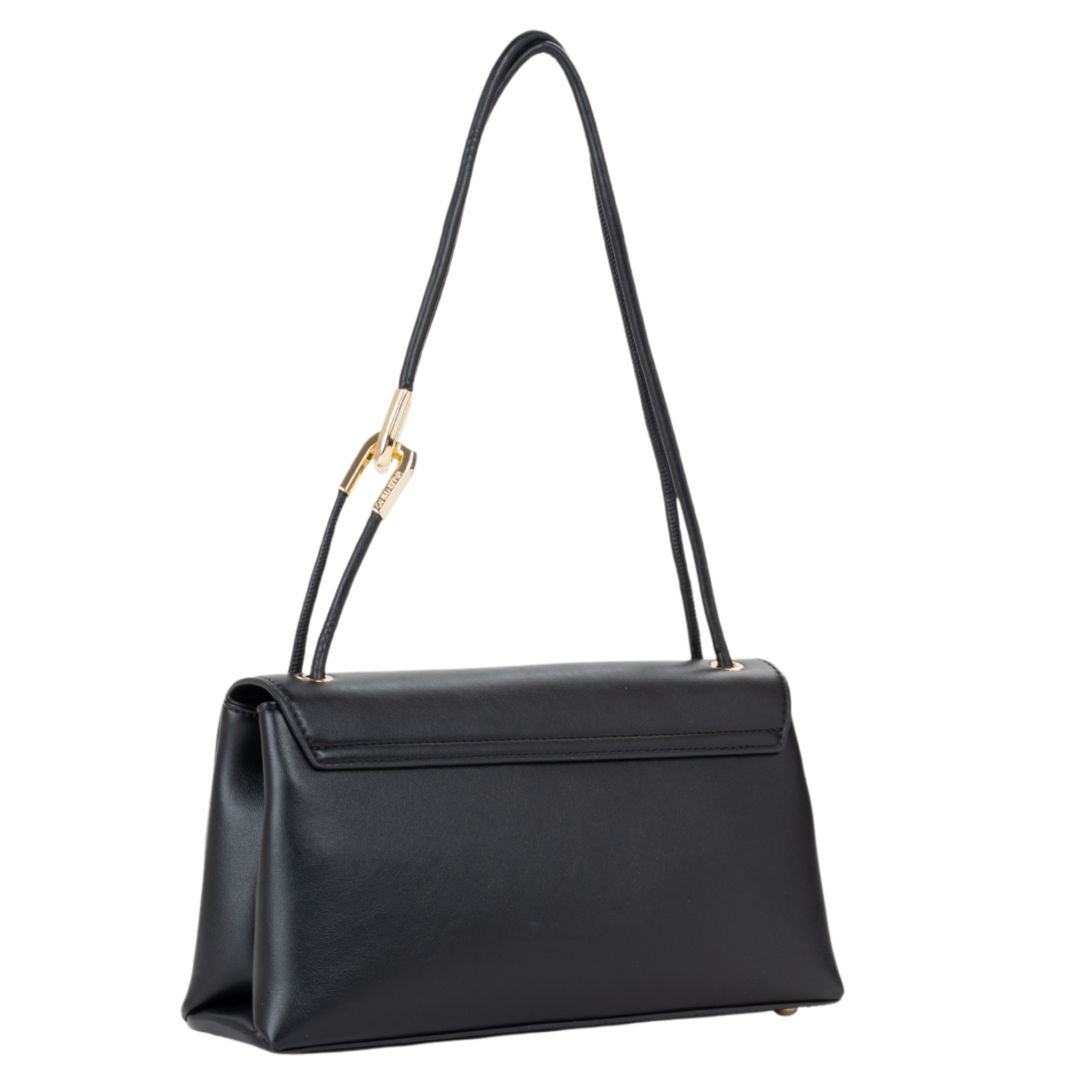 Womens Valentino Black Fable RE Shoulder Bag