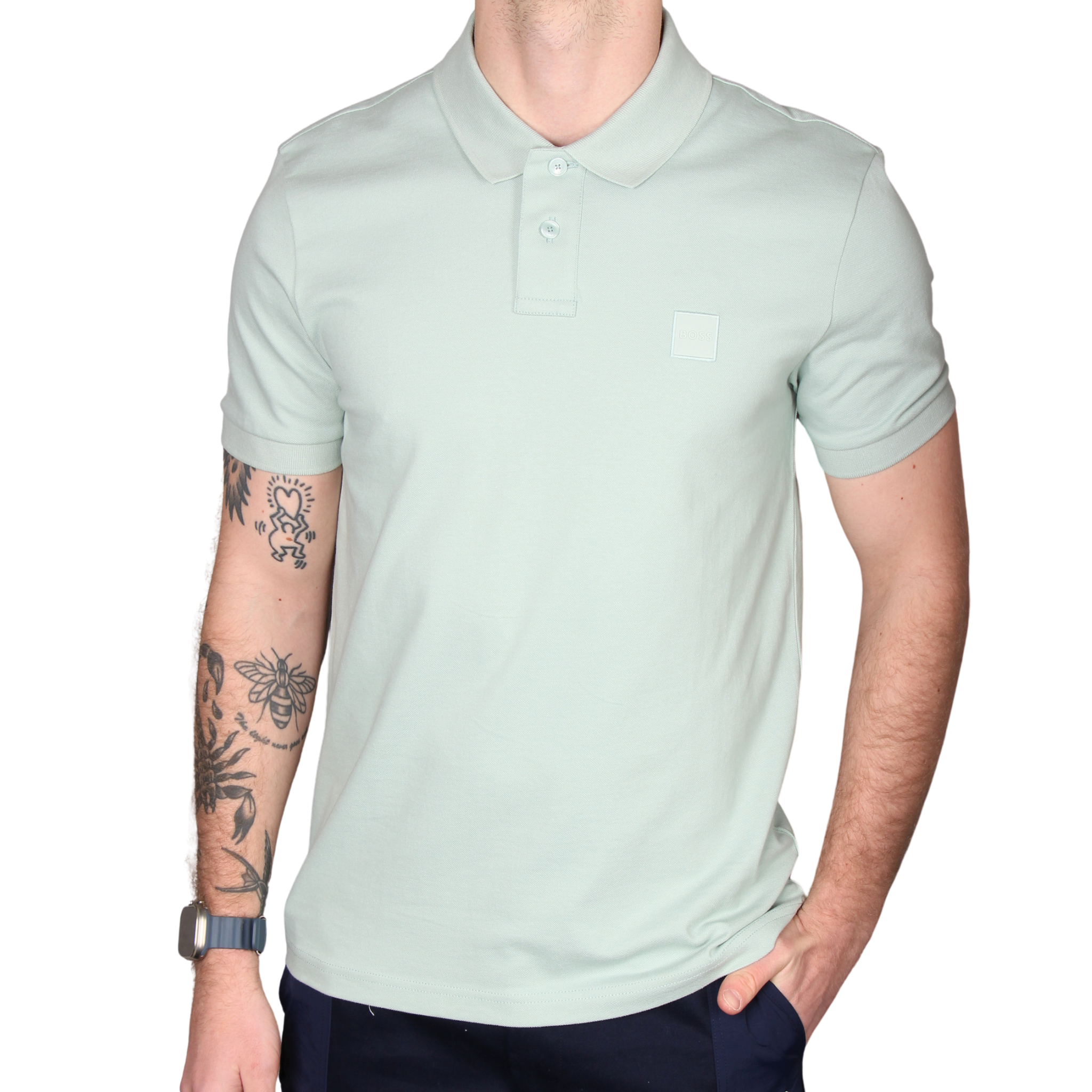 Mens BOSS Aqua Passenger S/s Polo Shirt