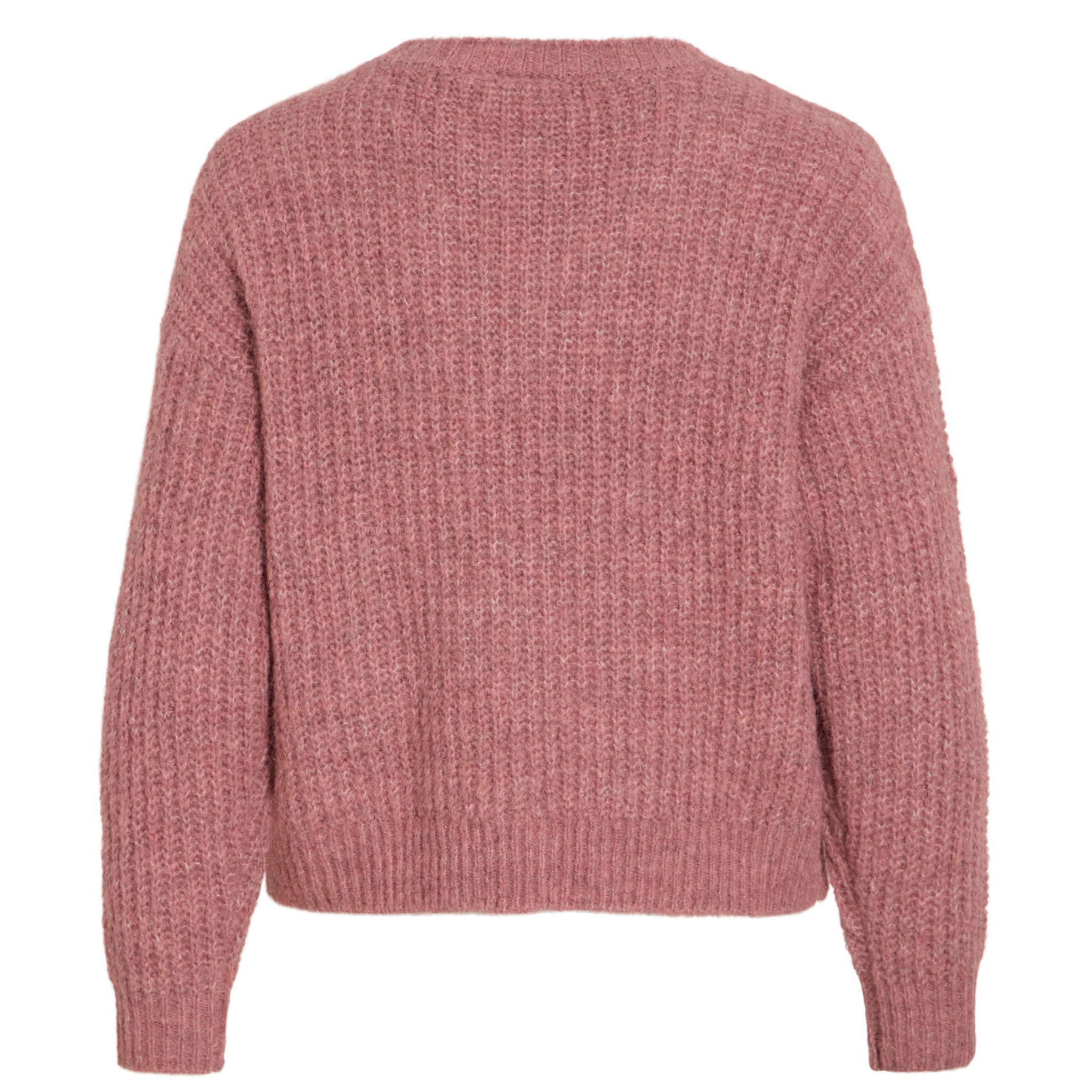 Womens Vila Nostalgia Rose Vilampe V-Neck Knit