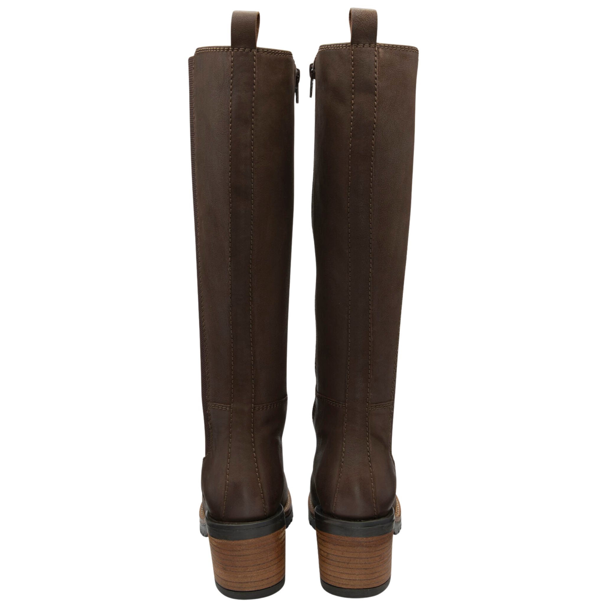 Womens Ravel Brown Leather Forth Knee High Boots