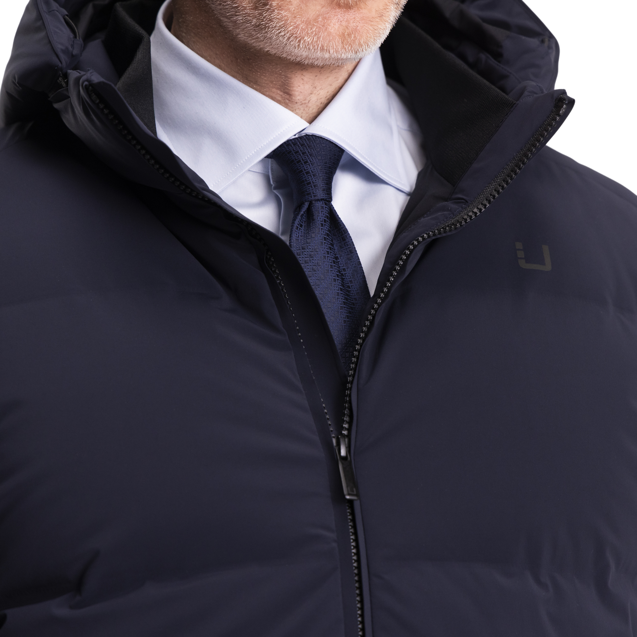 Mens UBR Navy Bolt XP Down Jacket