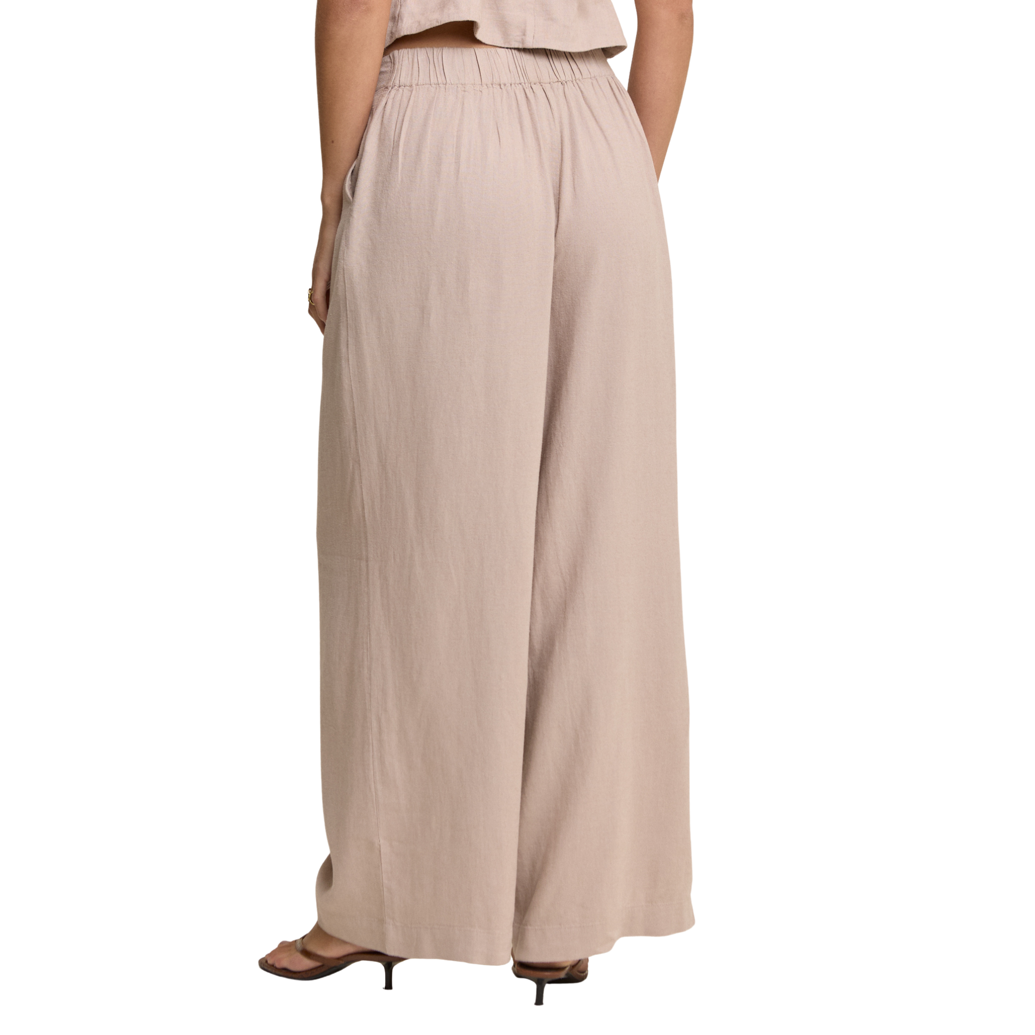 Womens Nobody's Child Beige Silsoe Wide Leg Trousers
