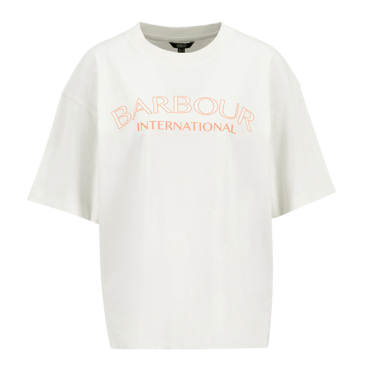 Barbour International Neutral Cali Oversized S/s T Shirt Hurleys