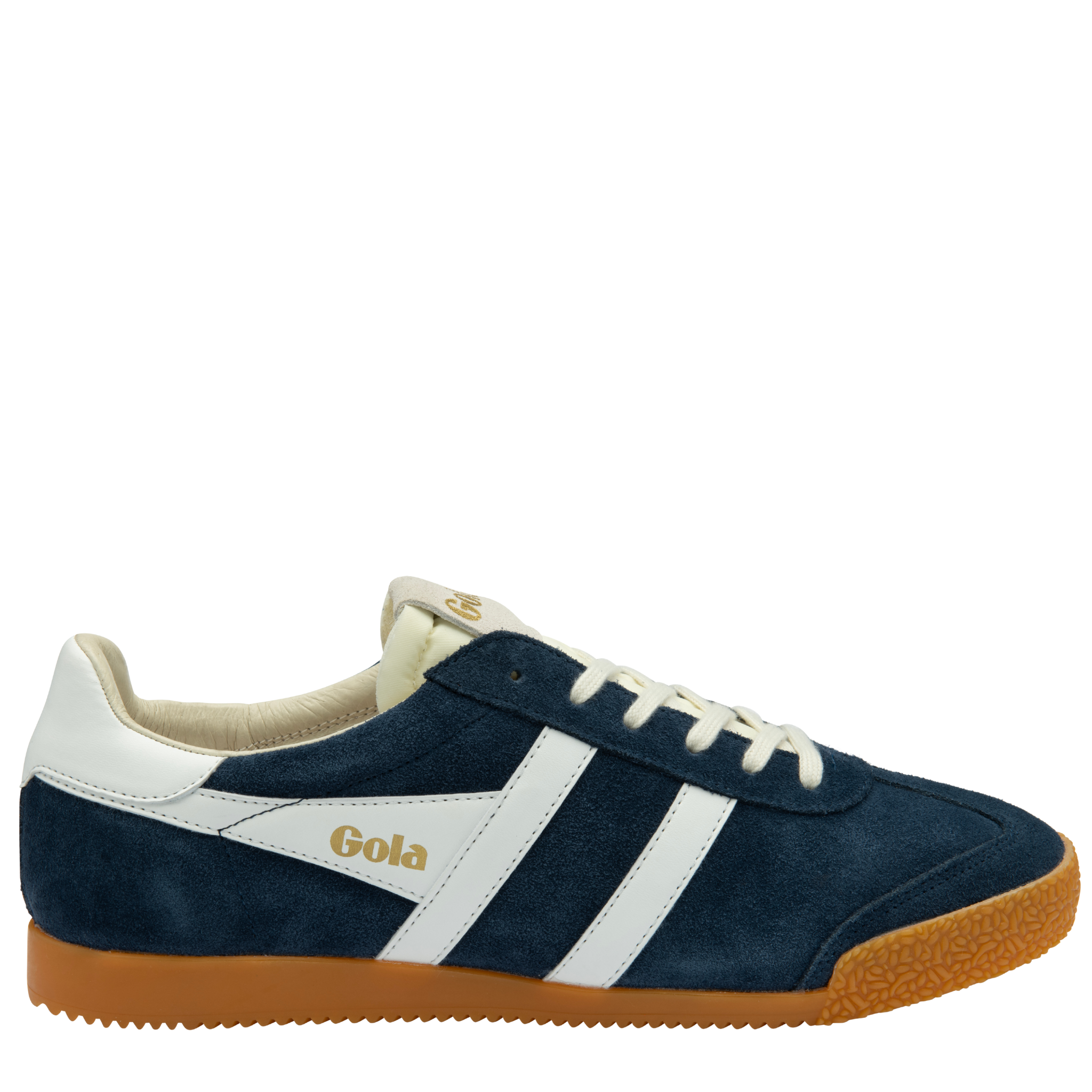 Mens Gola Navy/White Elan Trainers