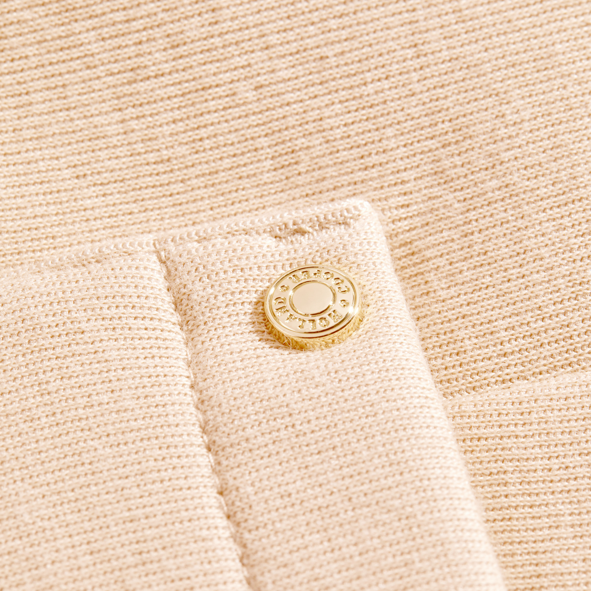 Womens Holland Cooper Camel Henley Blazer