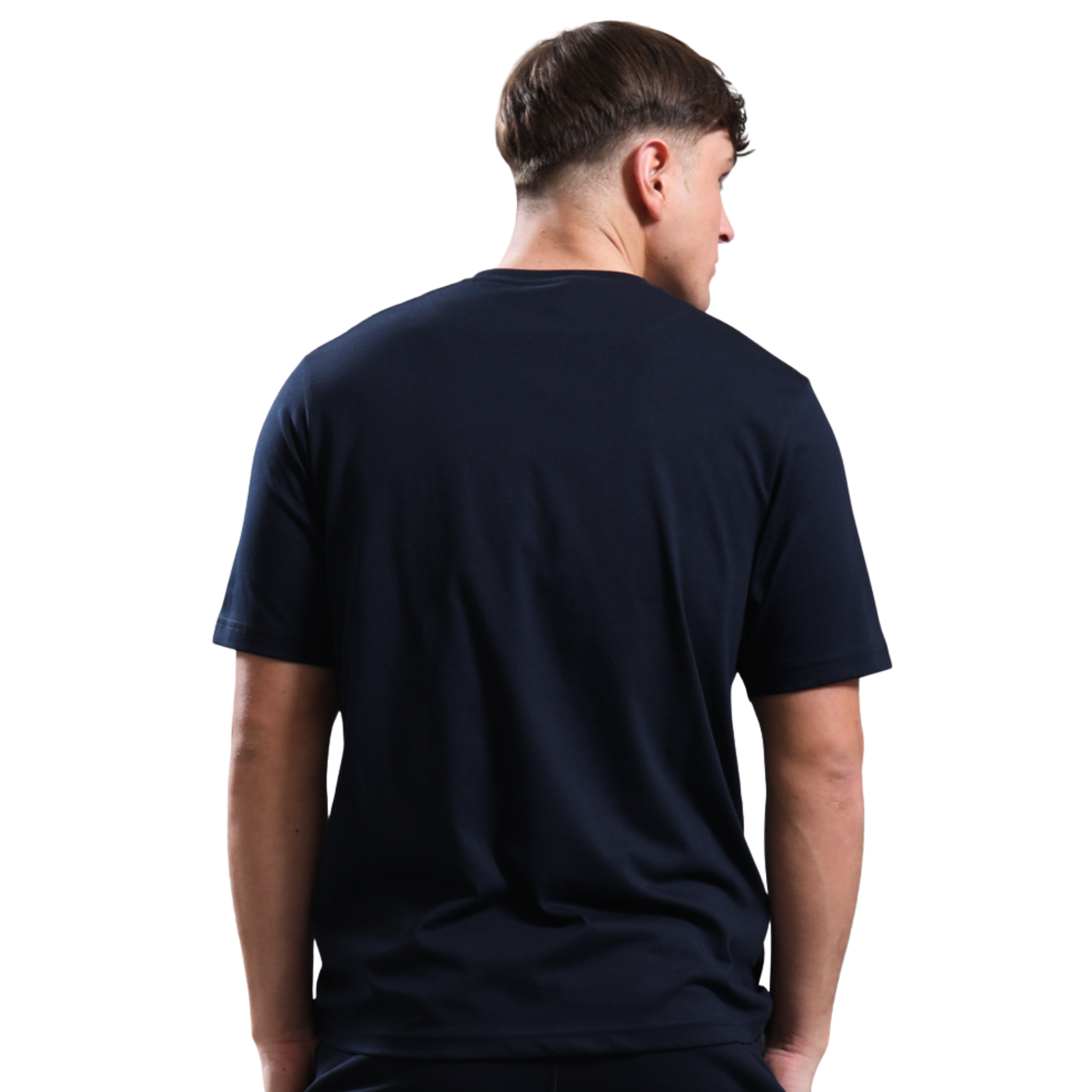 Mens Marshall Artist Navy Treble S/s T Shirt