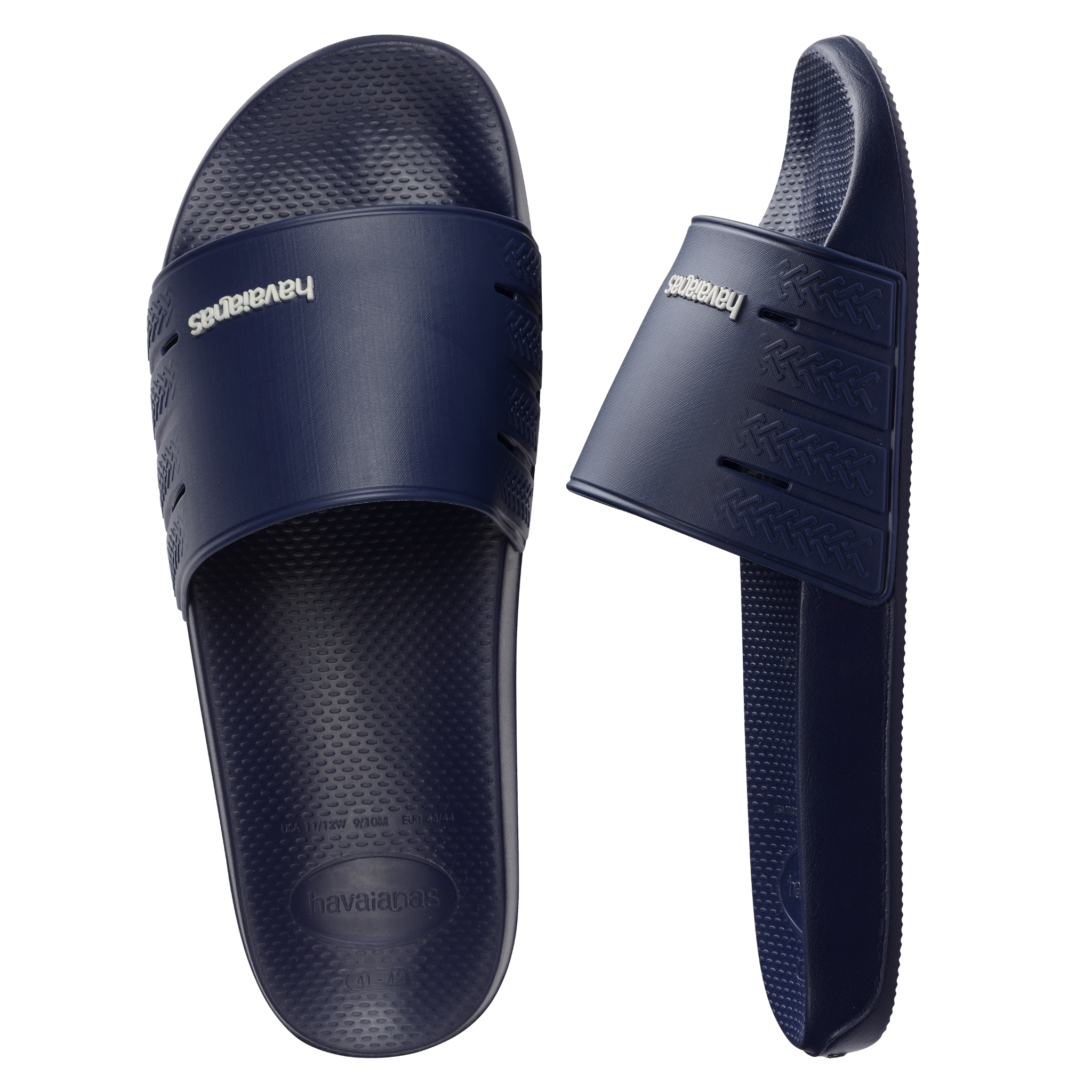Mens Havaianas Navy Blue Slide Zero Slides