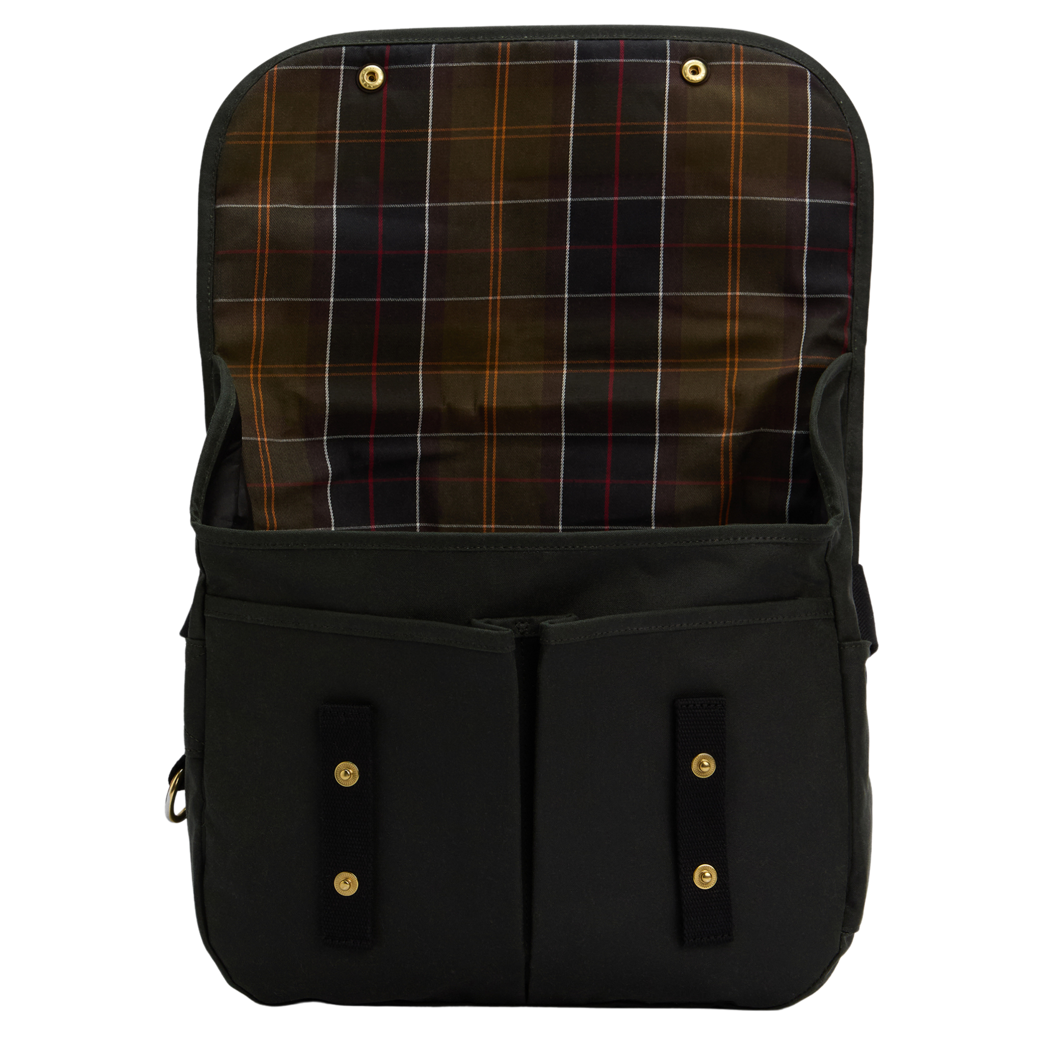 Mens Barbour Sage Field Wax Riever Crossbody Bag