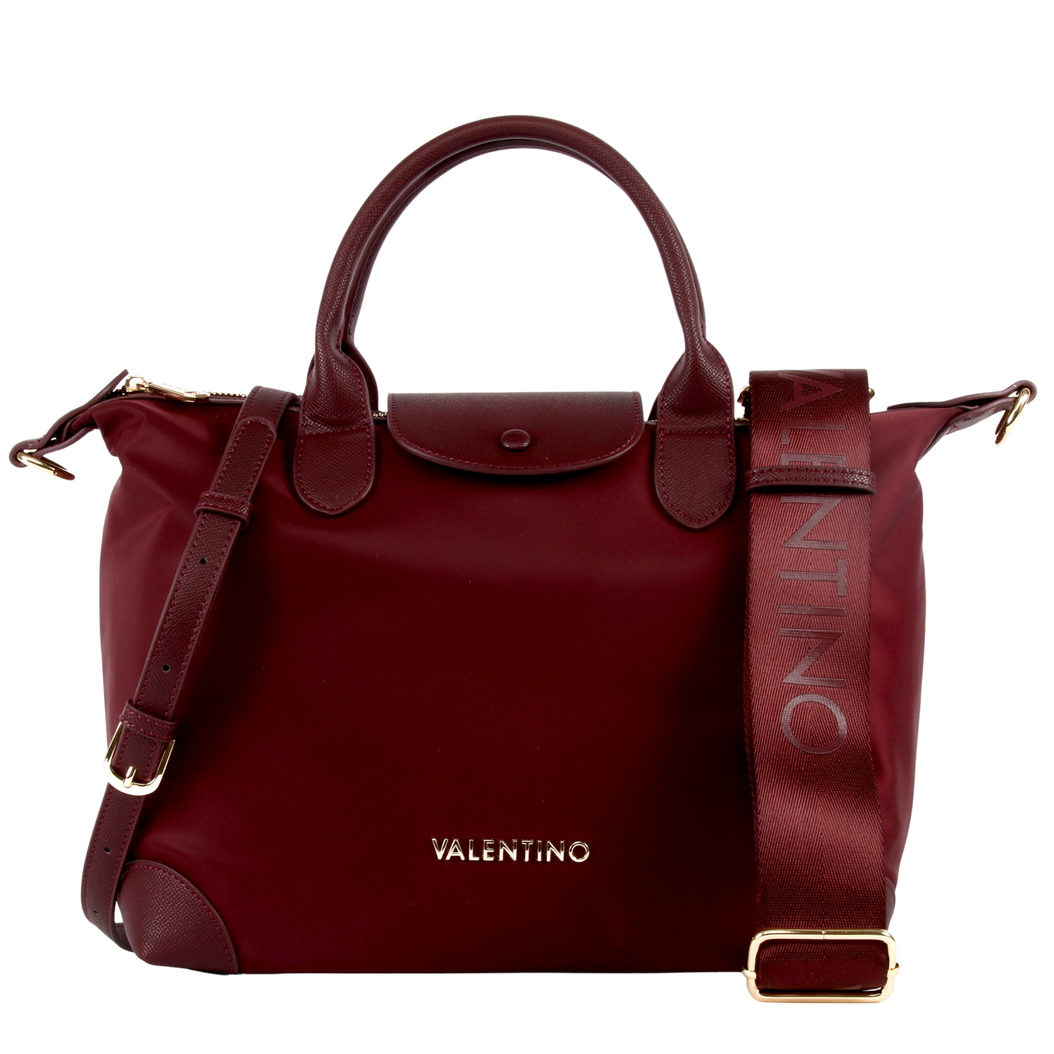 Womens Valentino Prugna Jolly RE Nylon Tote Bag