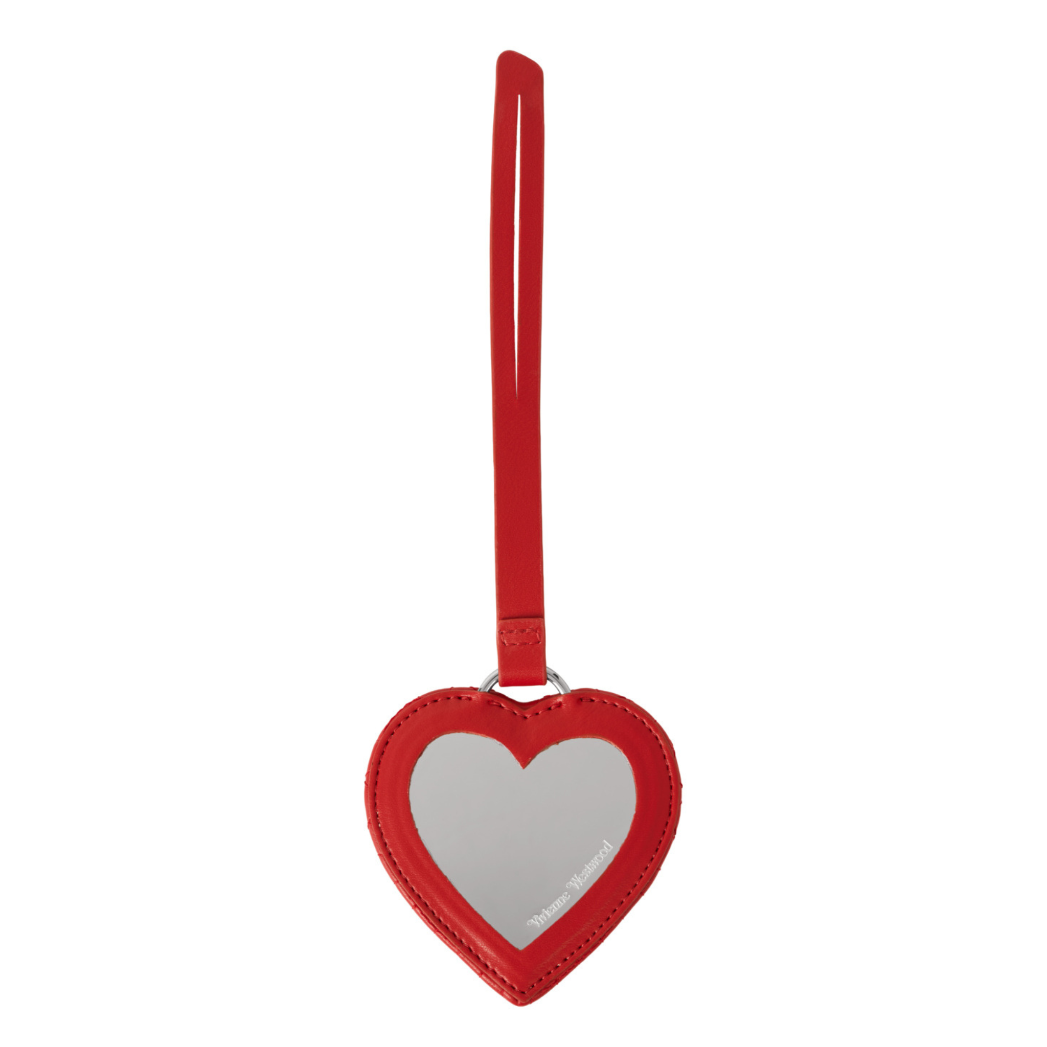 Womens Vivienne Westwood Red Heart Mirror Charm
