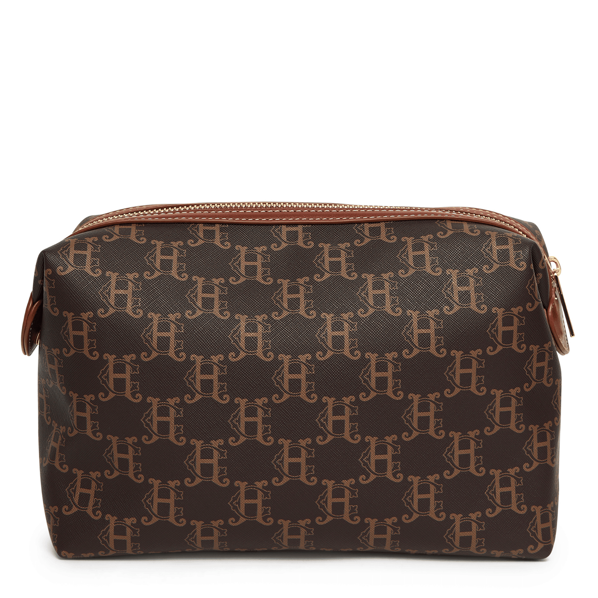 Womens Holland Cooper Tan Monogram Wash Bag