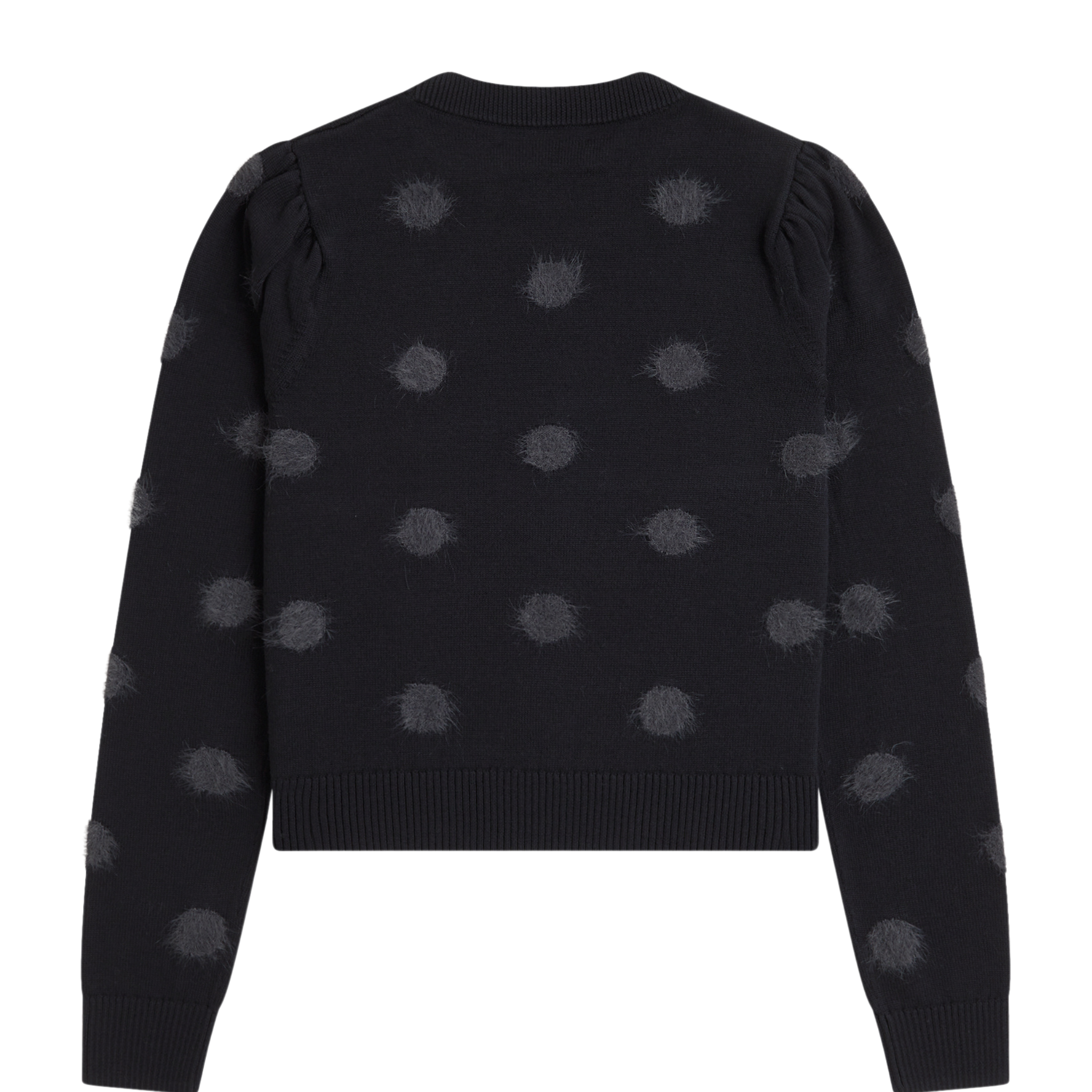 Womens Fred Perry x AW Black Polka Dot Jumper