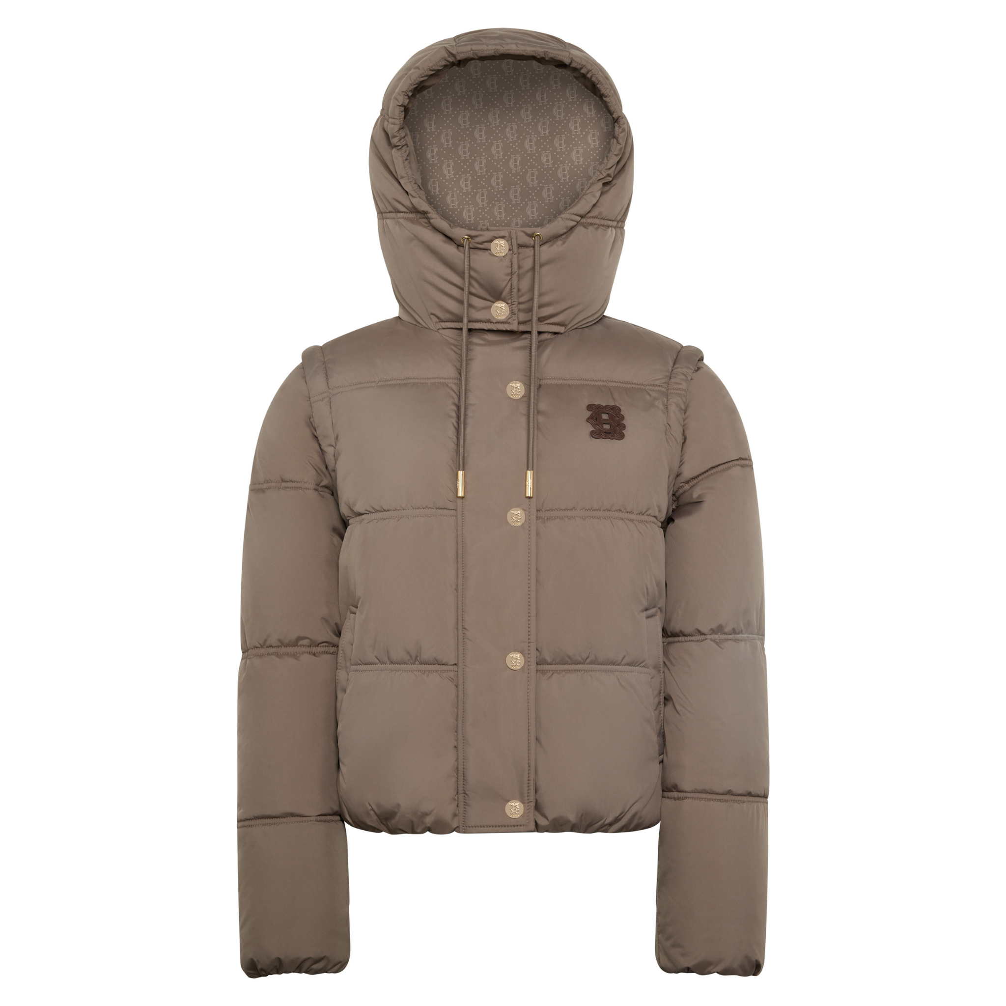 Womens Holland Cooper Porcini Milton Convertible Jacket