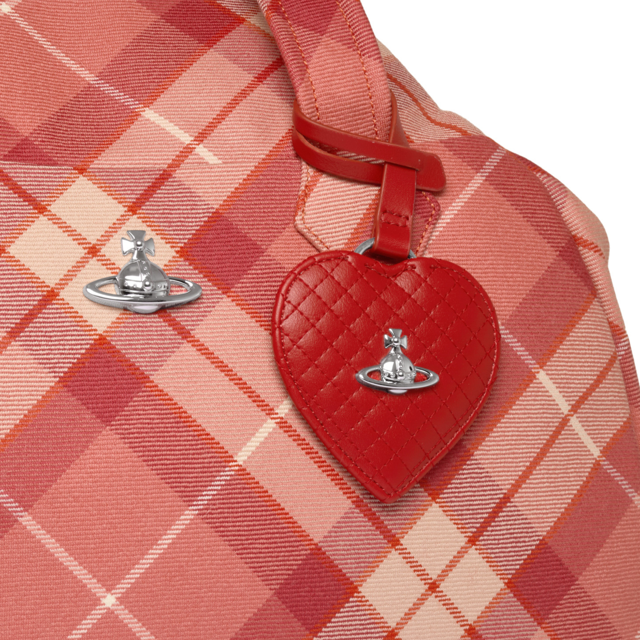 Womens Vivienne Westwood Red Heart Mirror Charm