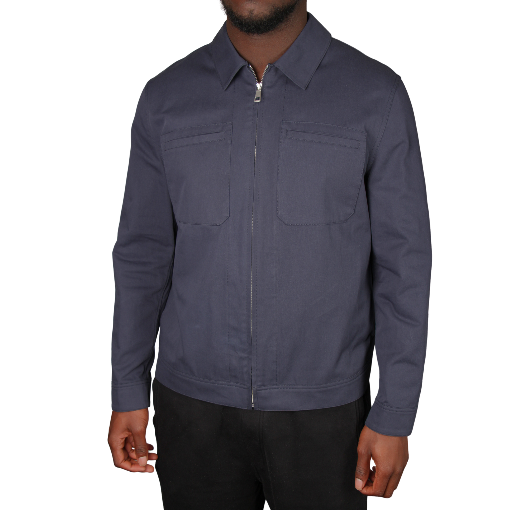 Mens Remus Uomo Slate Blue Trento Jacket
