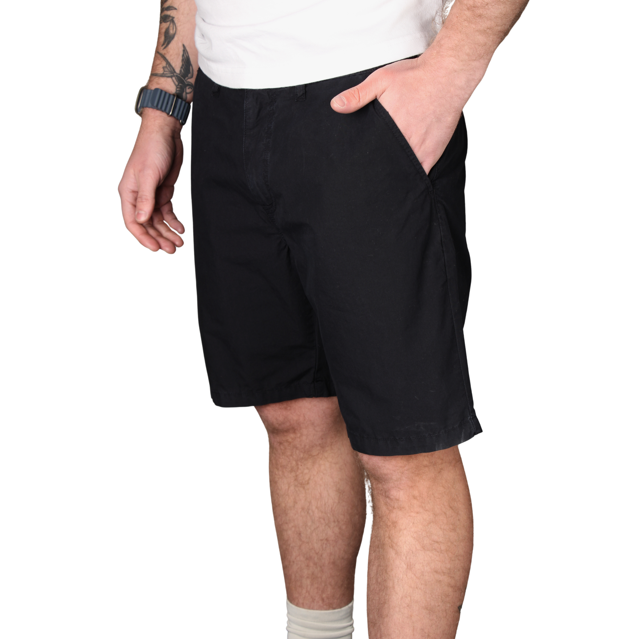 Mens Paul Smith Navy Chino Shorts