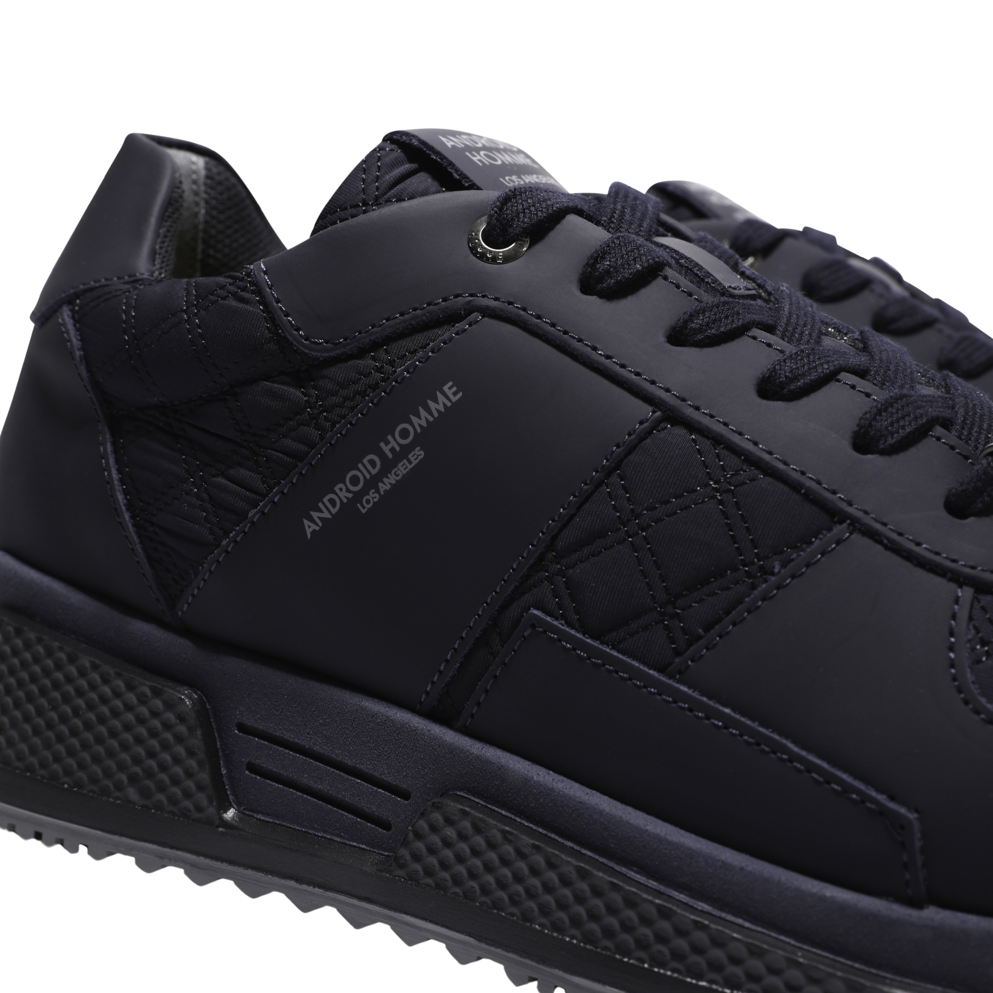 Mens Android Homme Ink/Gunmetal Matador Rubber Stitch Trainers