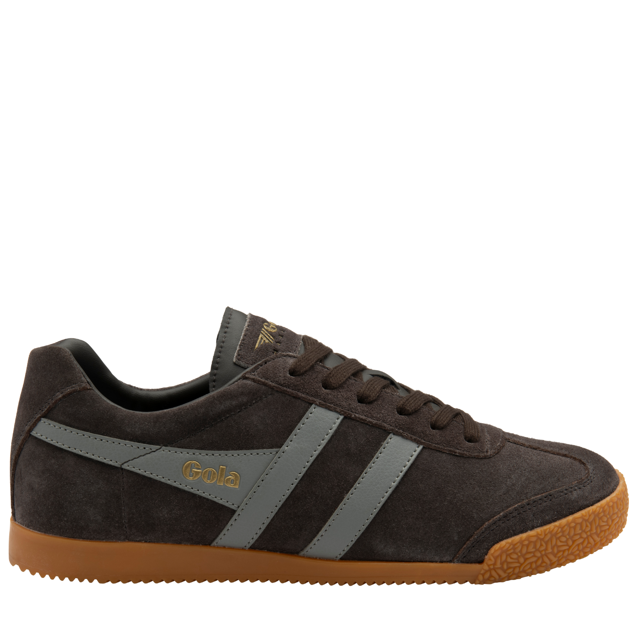 Mens Gola Mocha/Cement Harrier Trainers