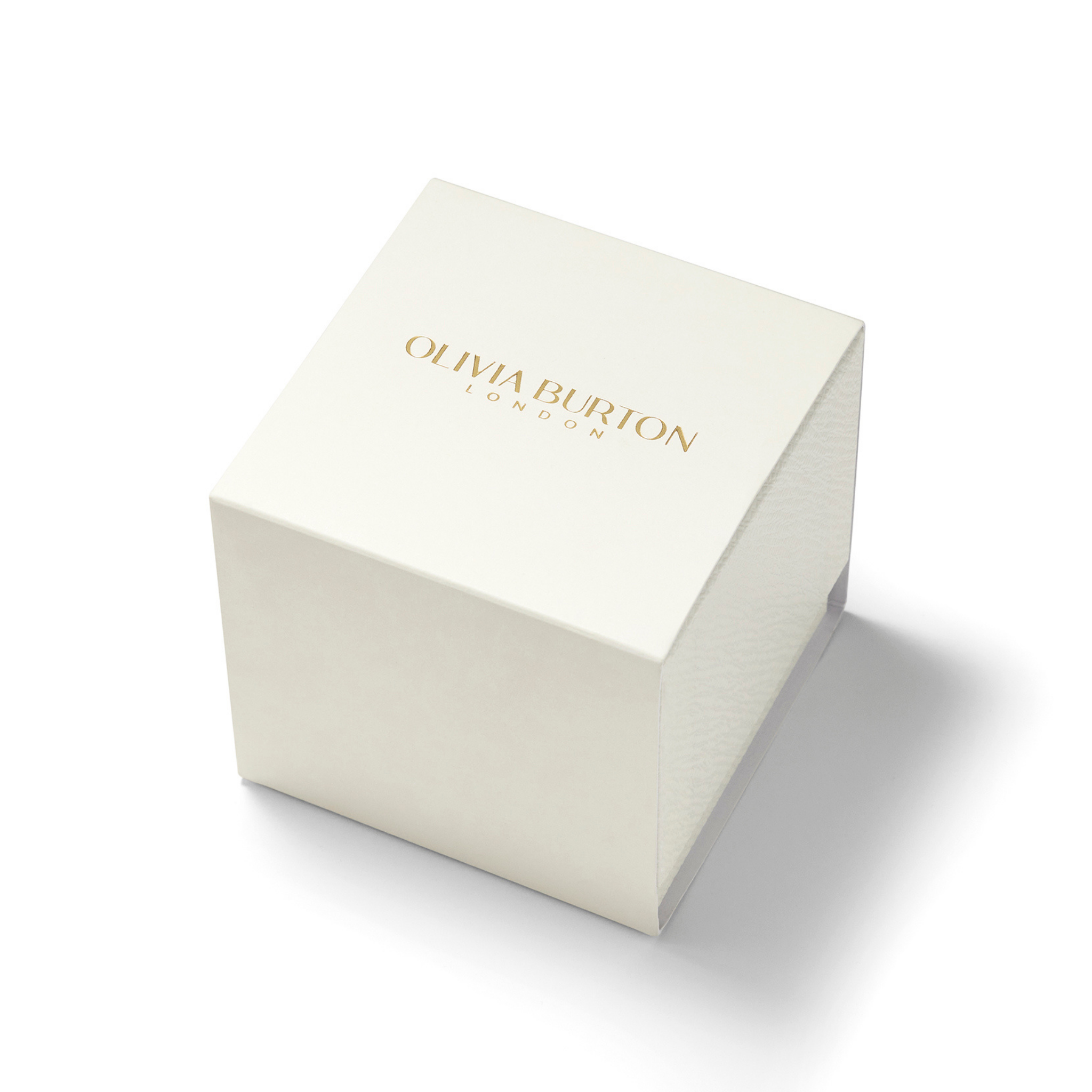 Womens Olivia Burton Silver/Light Pink Moonphase Bracelet Watch