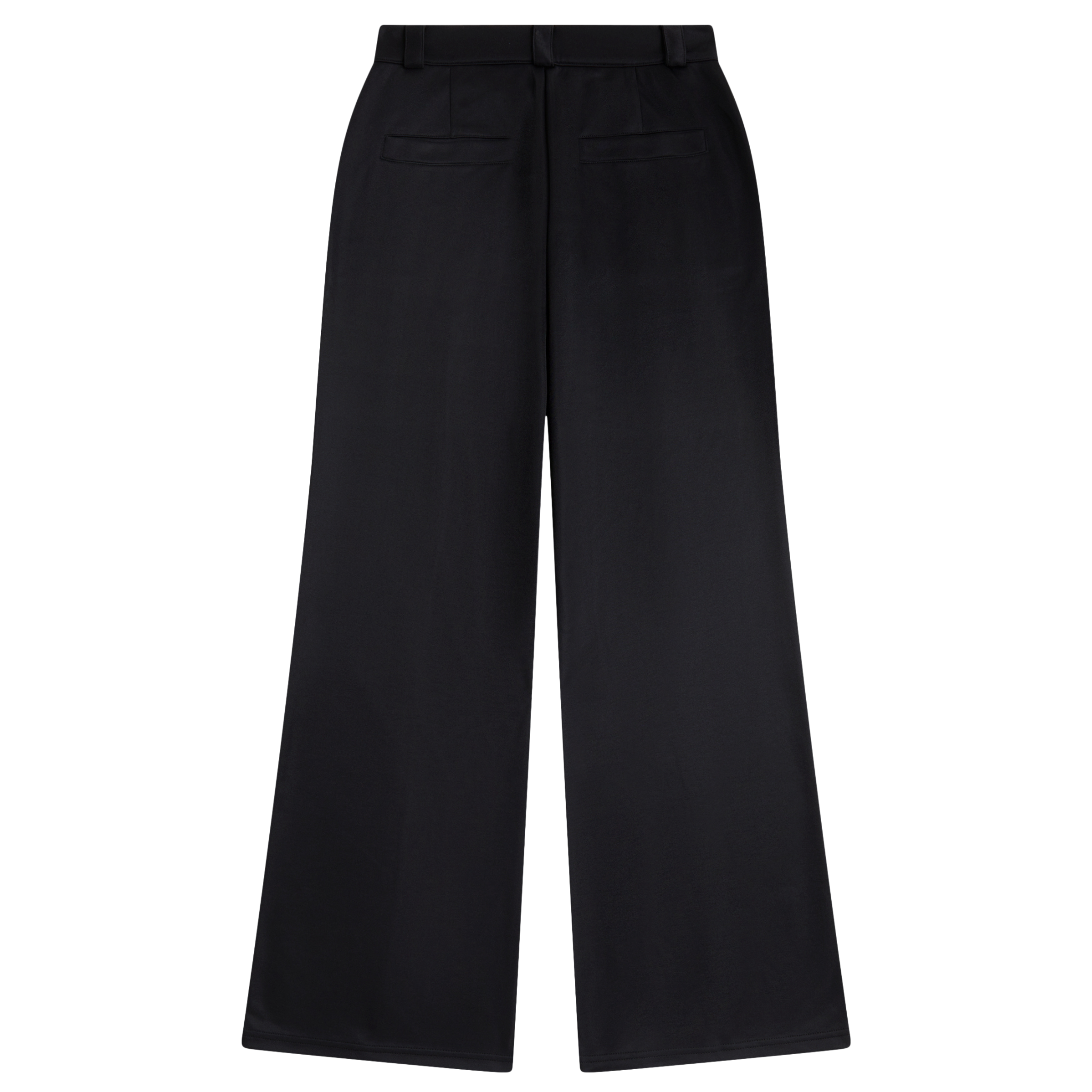 Womens Fred Perry Black Tricot Trousers