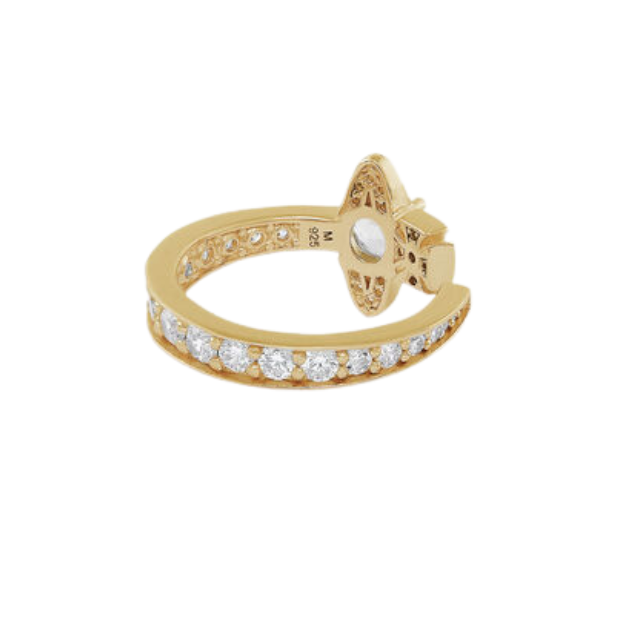 Vivienne Westwood Gold/White CZ Maitena Ring
