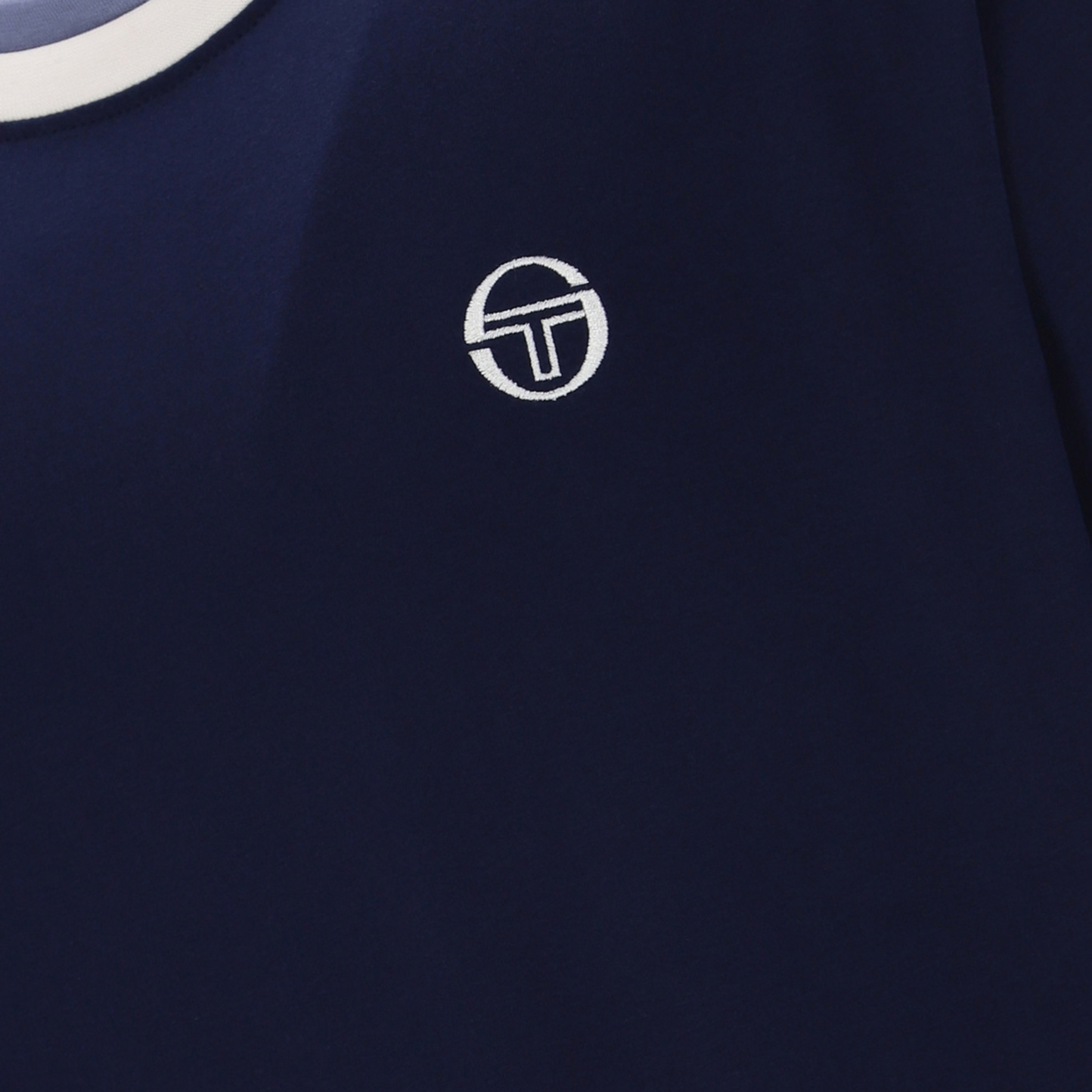 Mens Sergio Tacchini Maritime Blue Davo S/s T Shirt