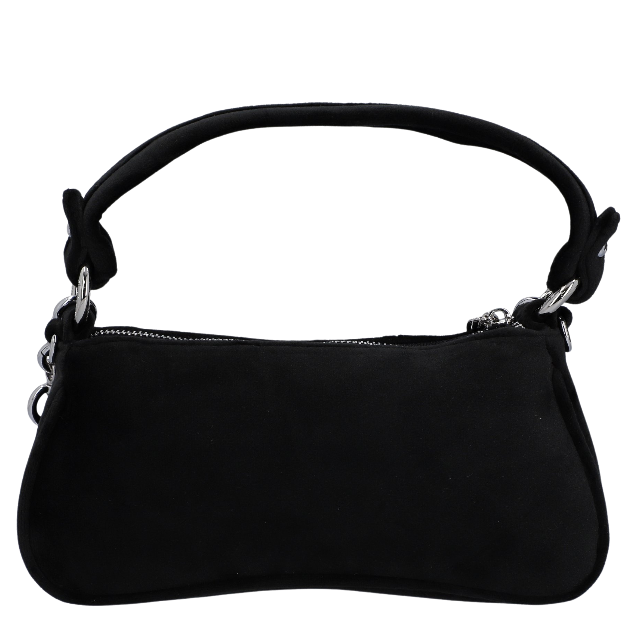 Womens Juicy Couture Black Kimberly Small Hobo Shoulder Crossbody Bag