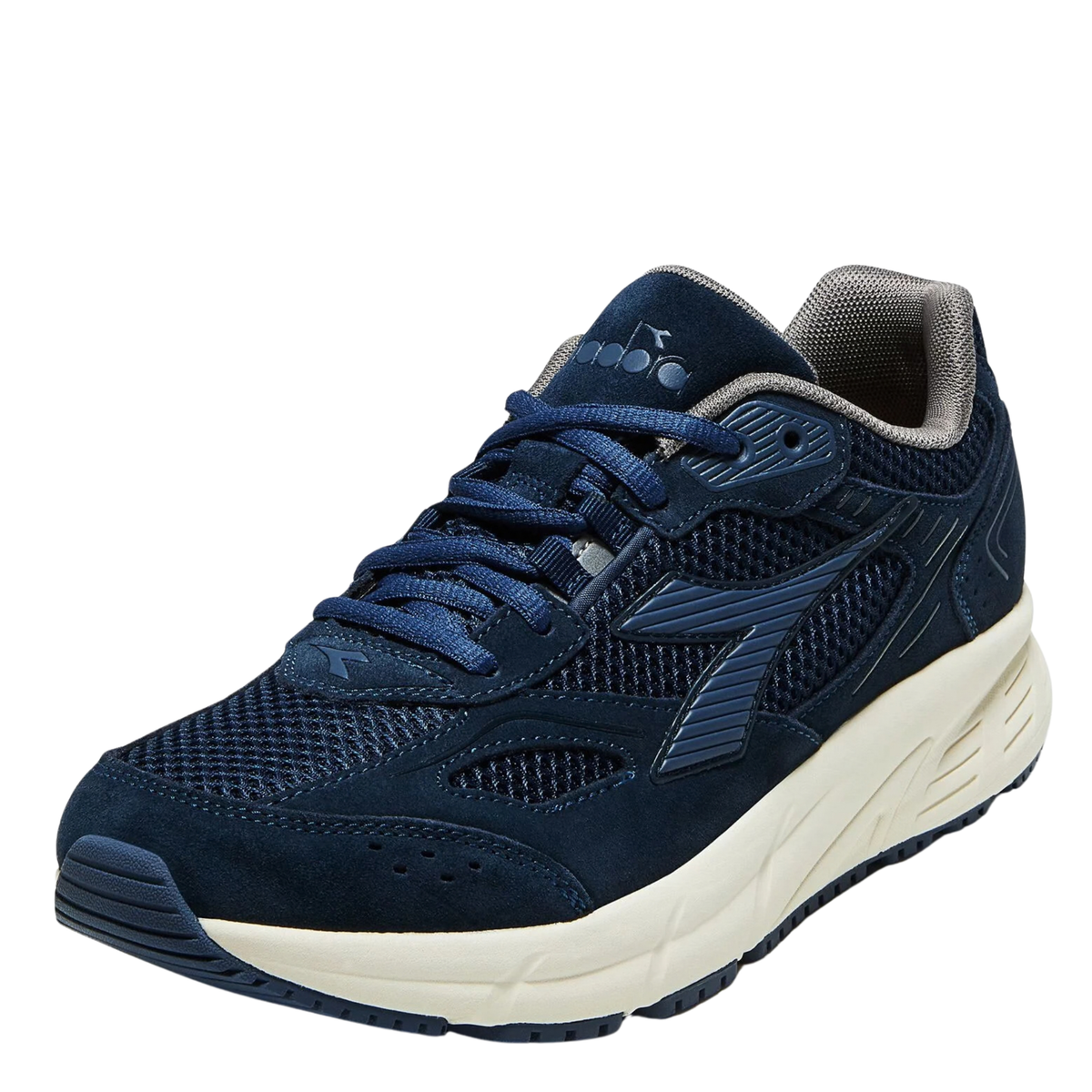 Mens Diadora Blue Caspian Sea Myzar Trainers