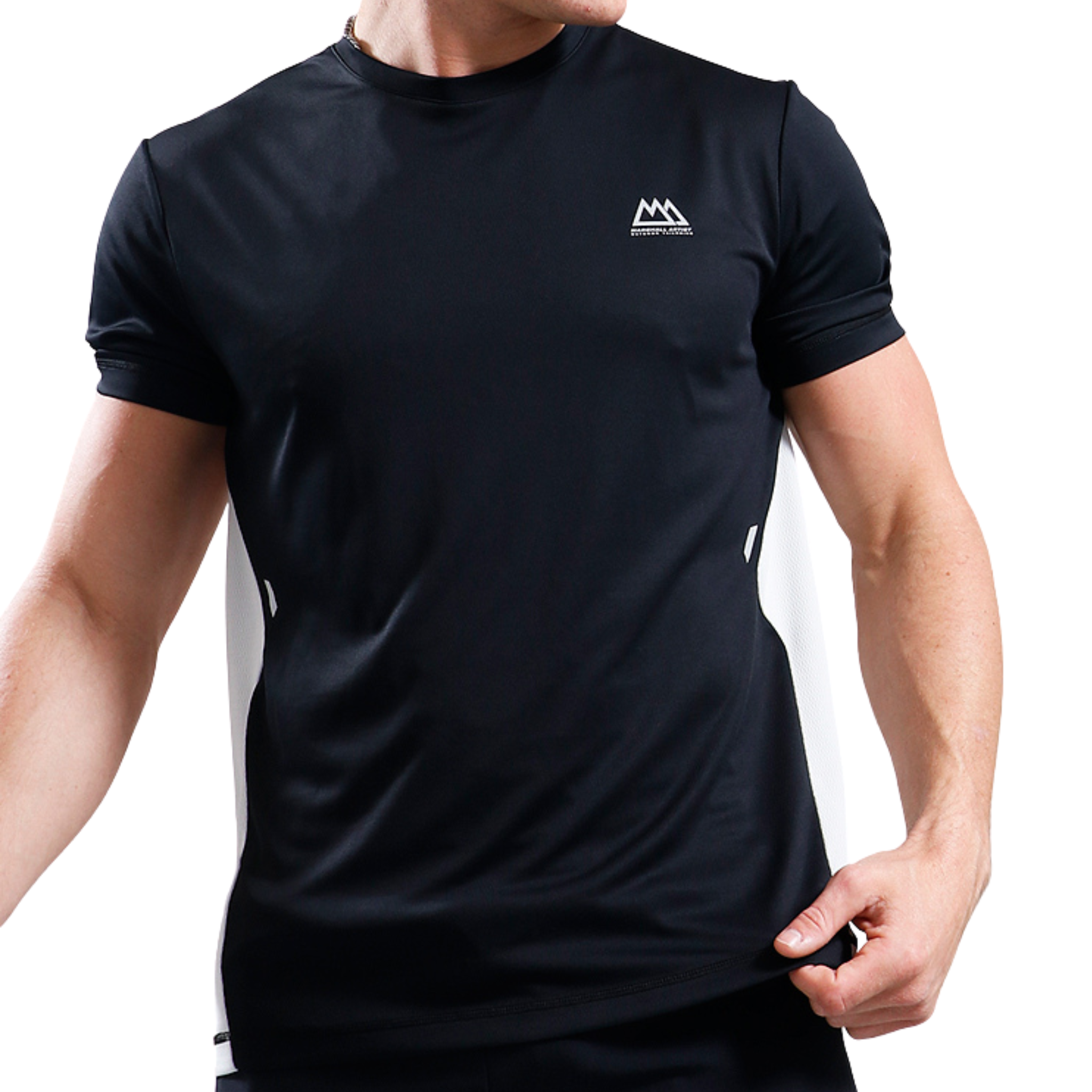 Mens Marshall Artist Black Nevis S/s T Shirt