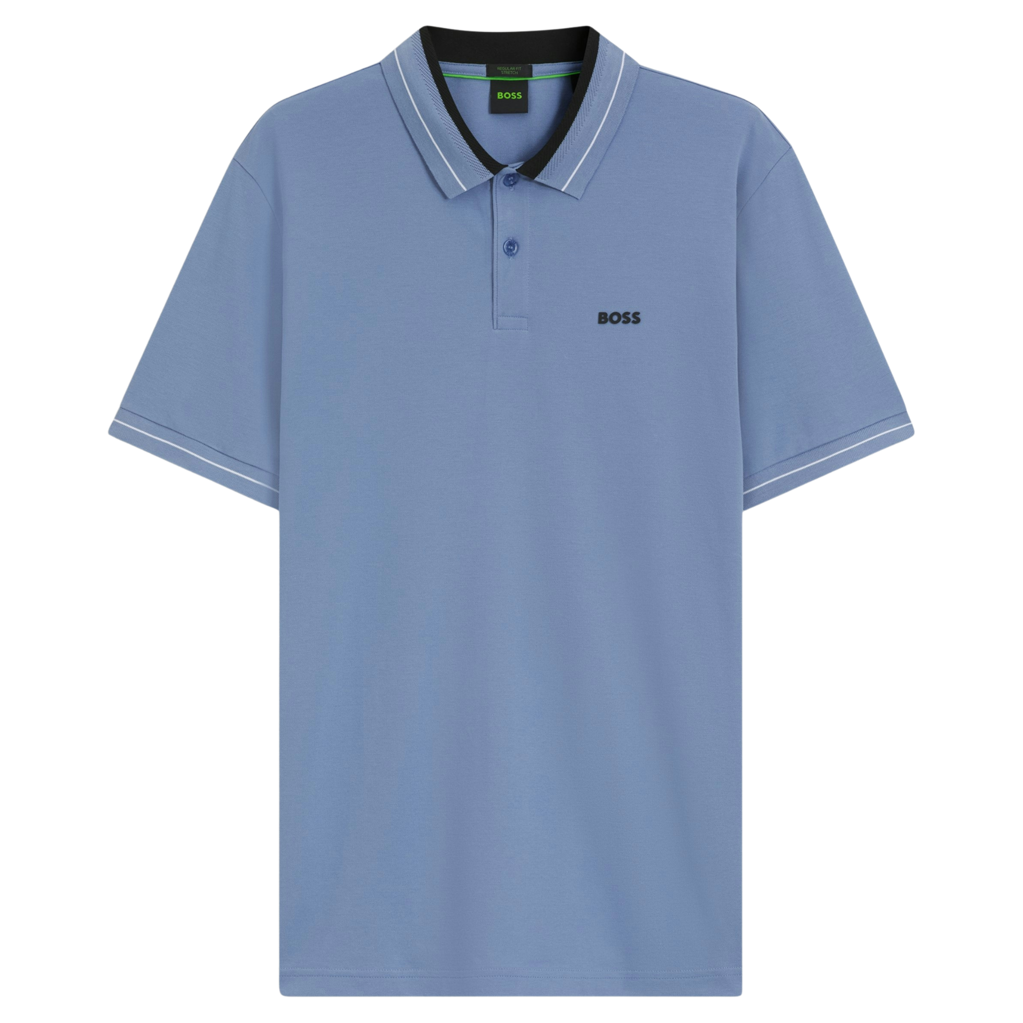 Mens BOSS Light Blue PL_Member S/s Polo Shirt