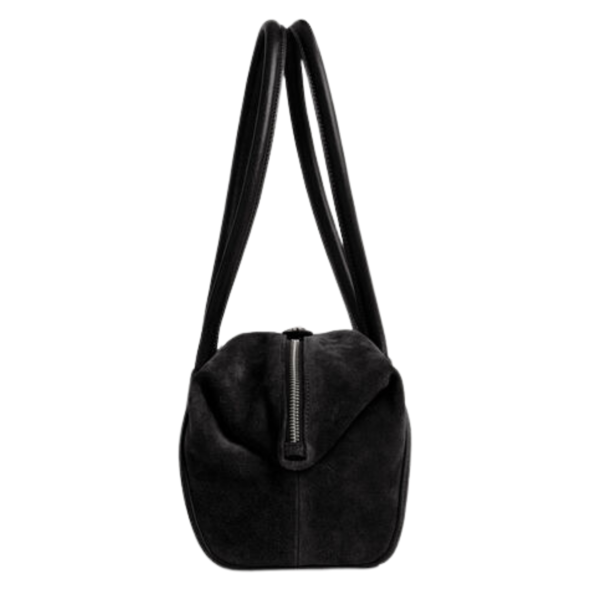 Womens Vivienne Westwood Black Shirley Suede Small Shoulder Bag