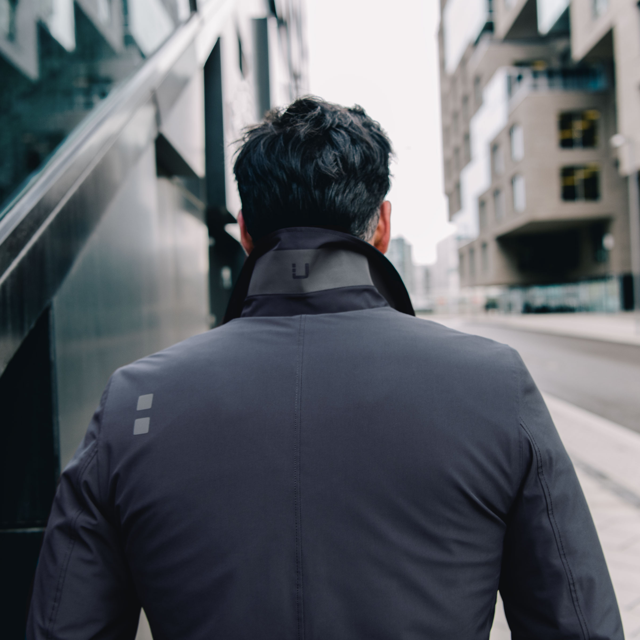 Mens UBR Navy Regulator Coat