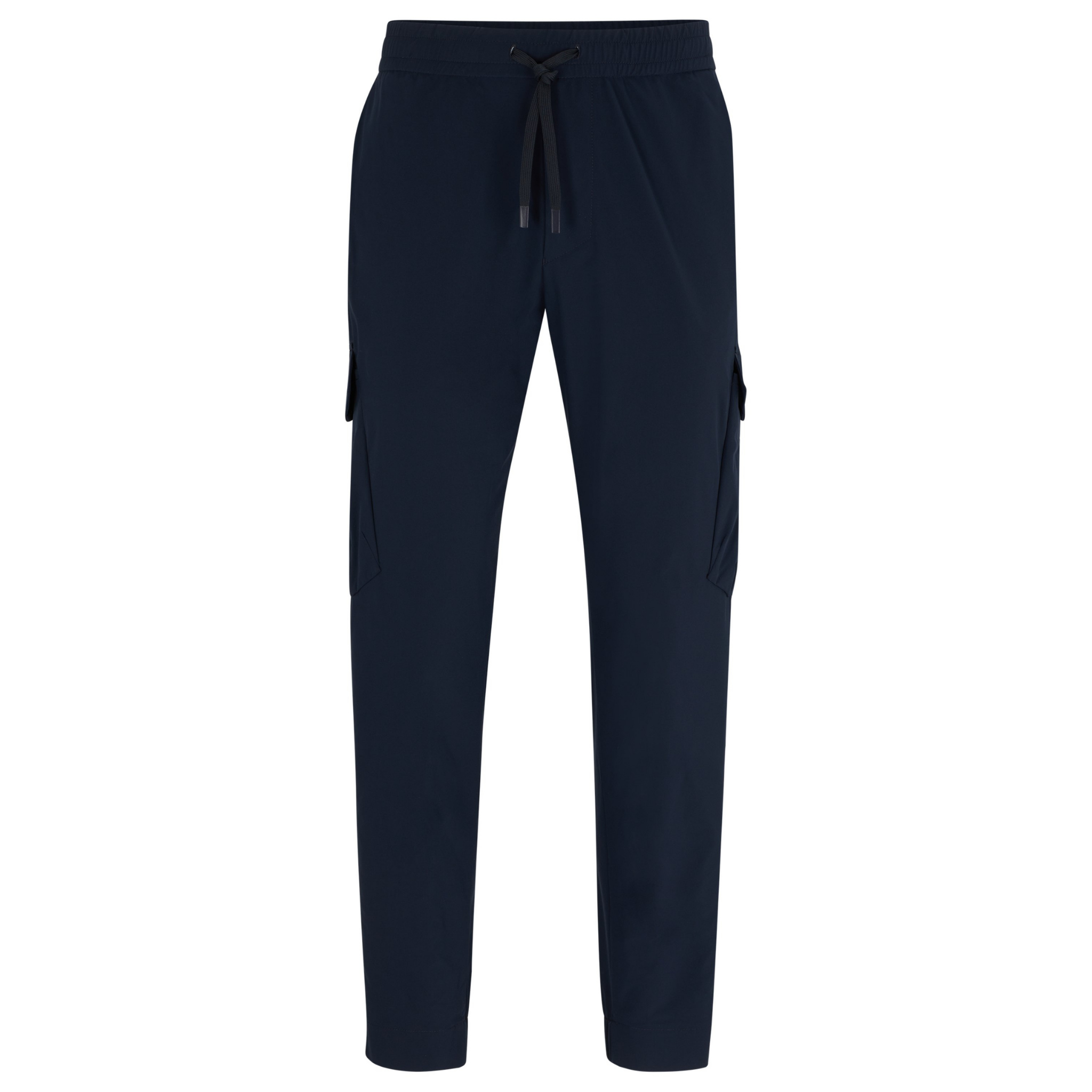 Mens BOSS Dark Blue T_Urbanex-CargoLight Trousers