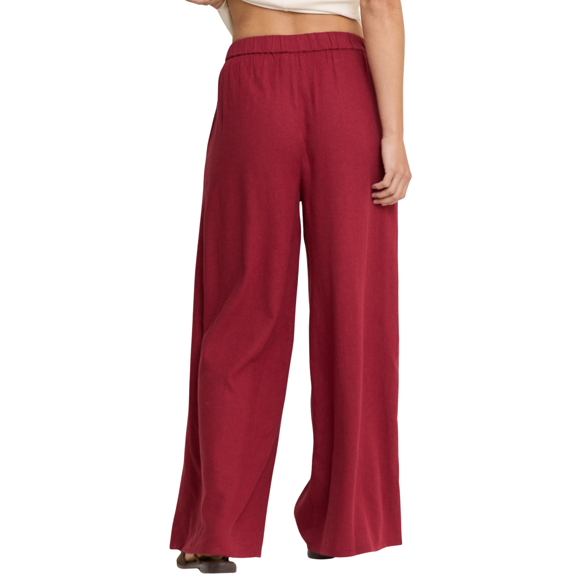 Womens Nobody's Child Red Jerrow Trousers
